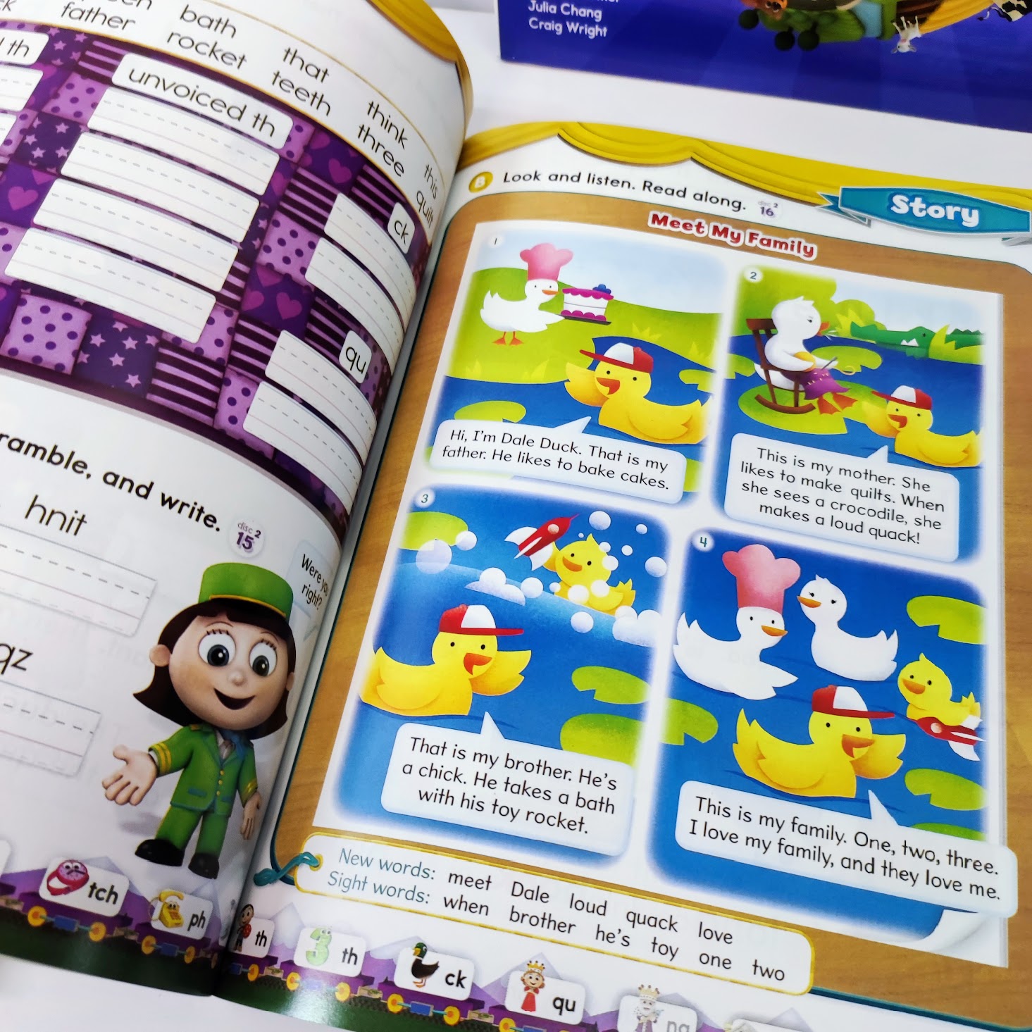 點讀Oxford Phonics World (Level 1-5) 牛津練習本一套10本 自然拼讀phonics字母發音教材  C26