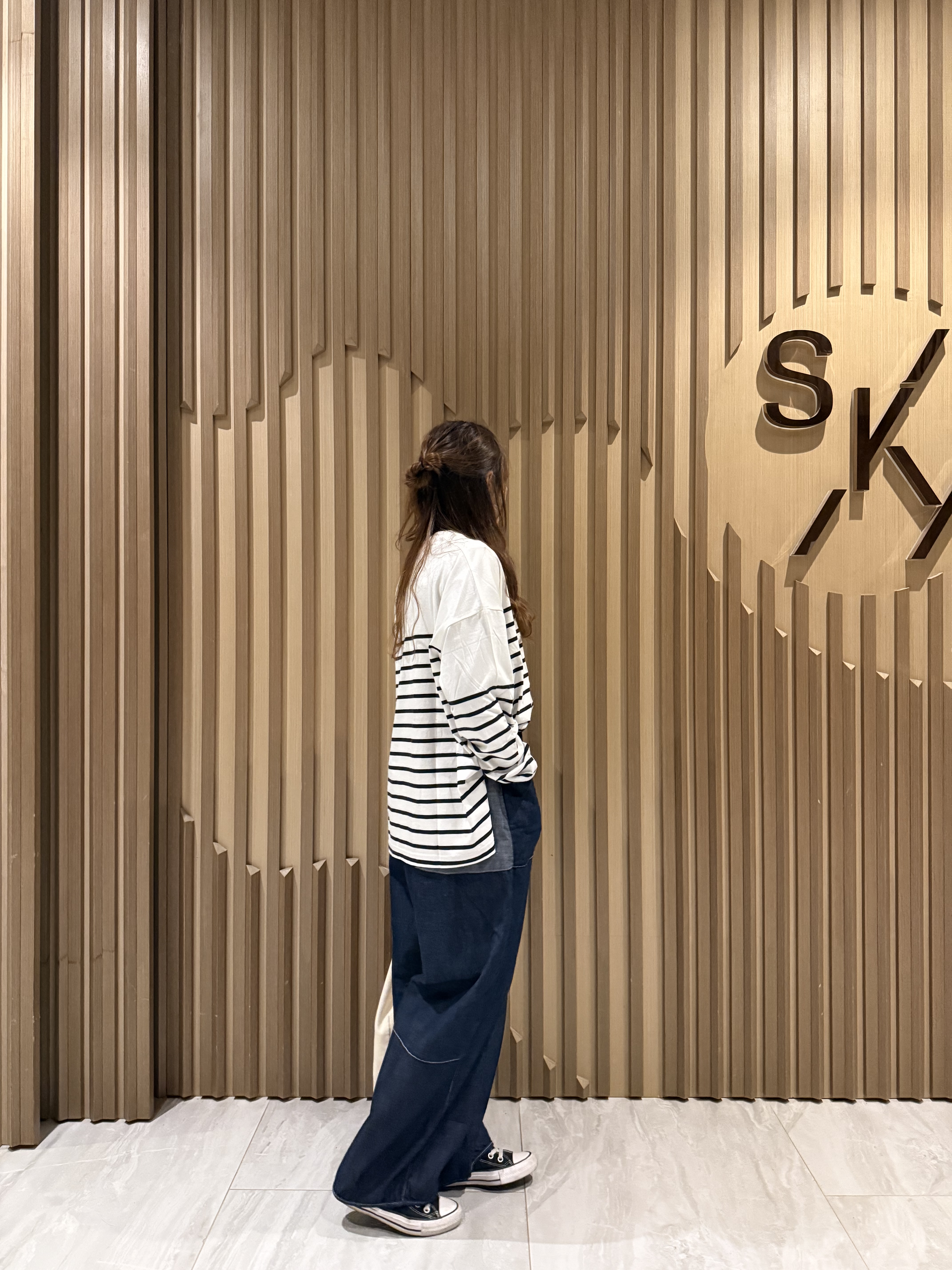 日系拼色橫間𝐭𝐨𝐩