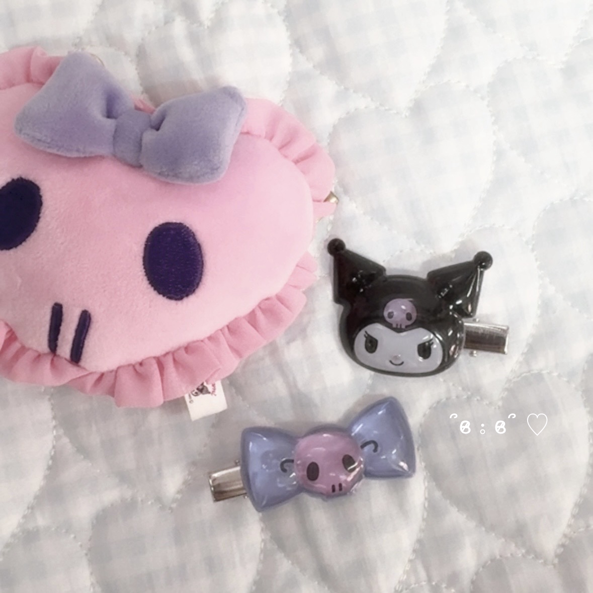 現貨｜透色脹卜卜對裝髮夾💒