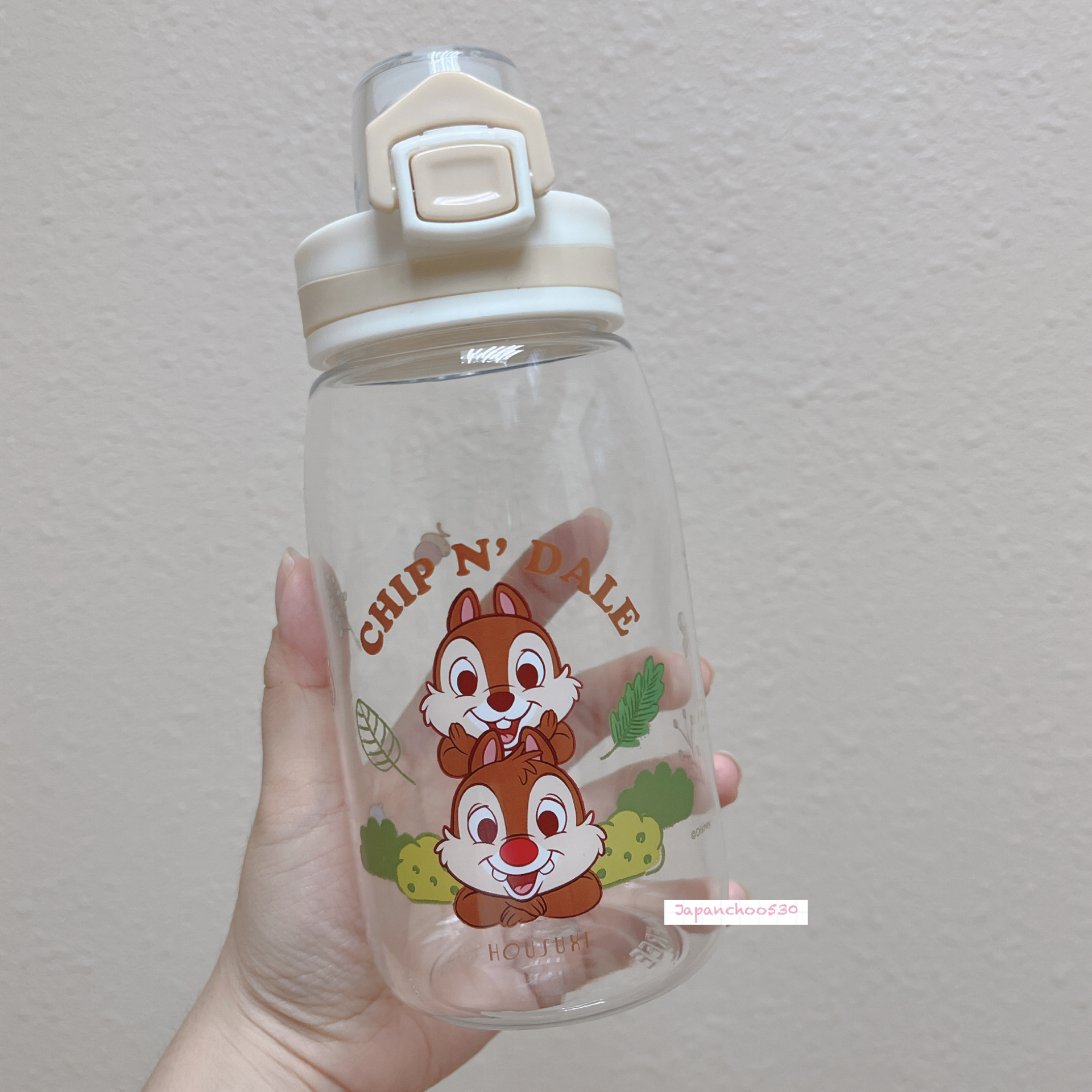 台灣現貨📍Chip and Dale得意圖案便攜冷水樽 550ml