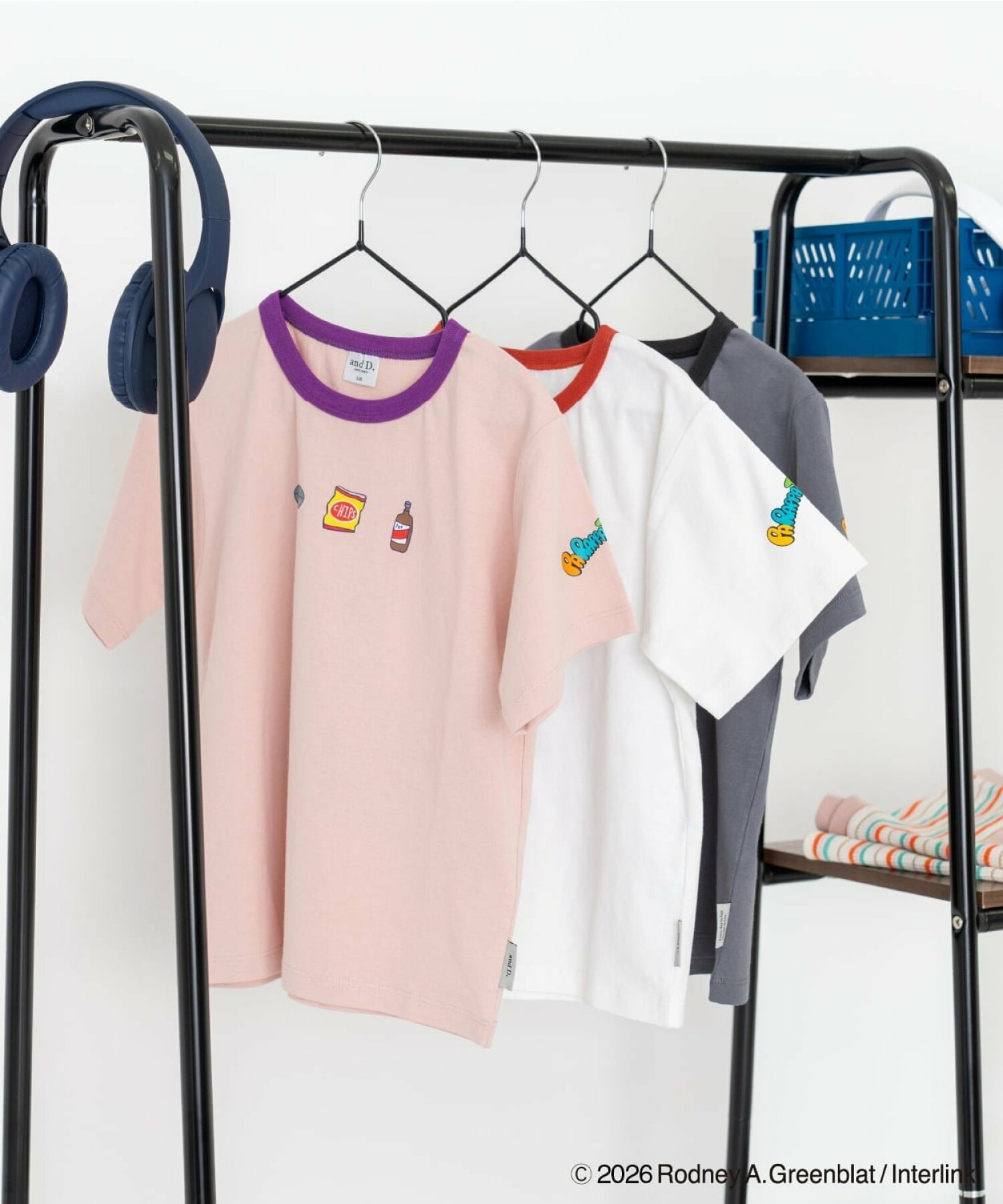 🆕【⭐訂購⭐】🇯🇵日本直送 🌀PaRappa The Rapper 撞色 短袖 tee［3款選］🌀 [ELHA-0034][26