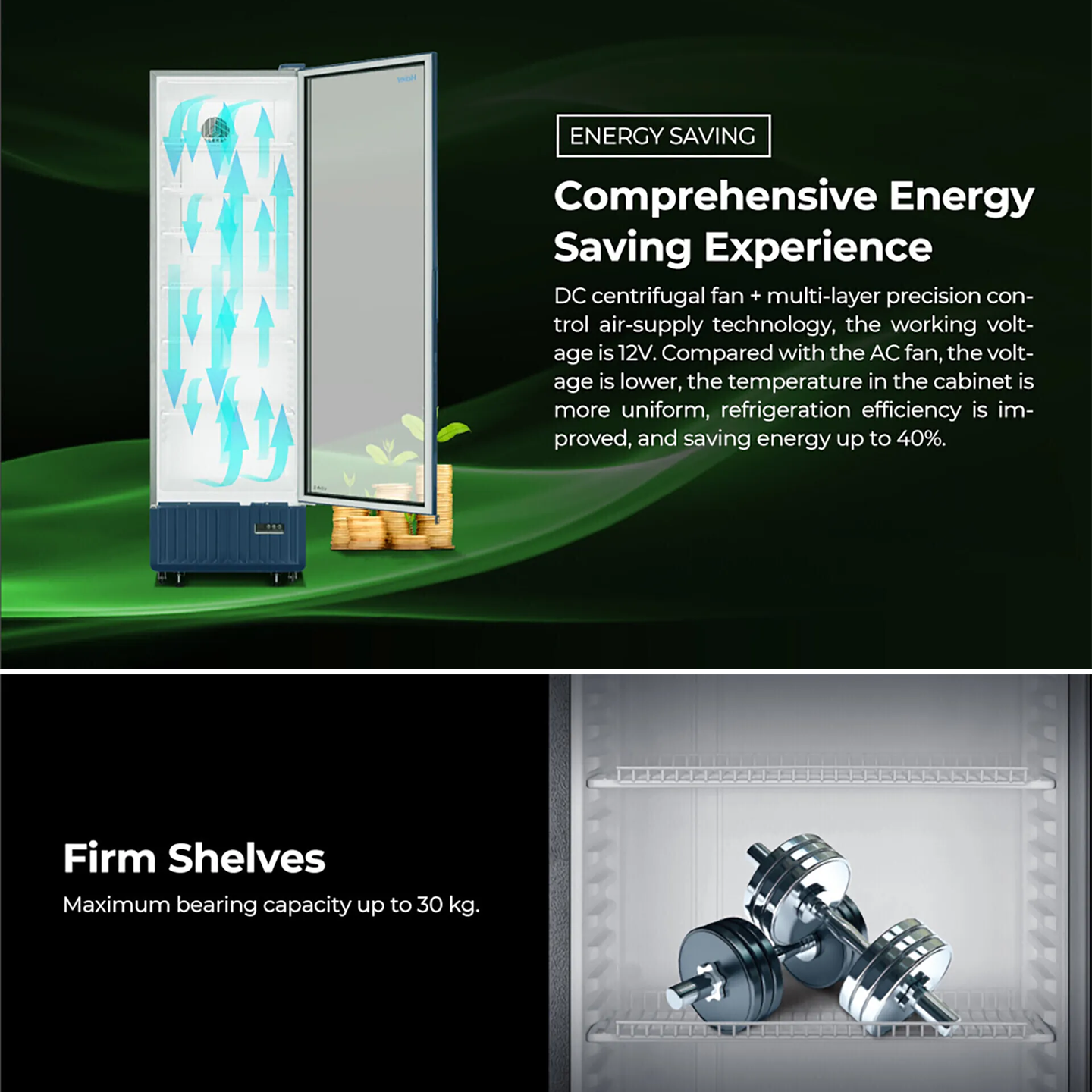 Haier 375L Showcase Chiller (SC-439E)