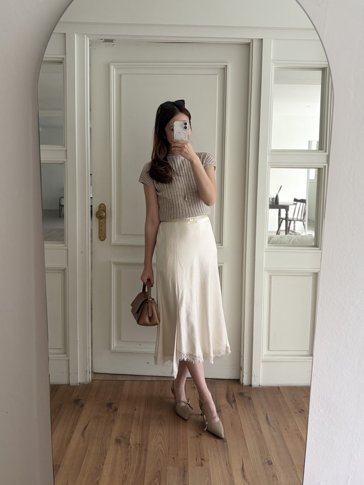 Soft Tones Cashmere Knit (Oatmeal)