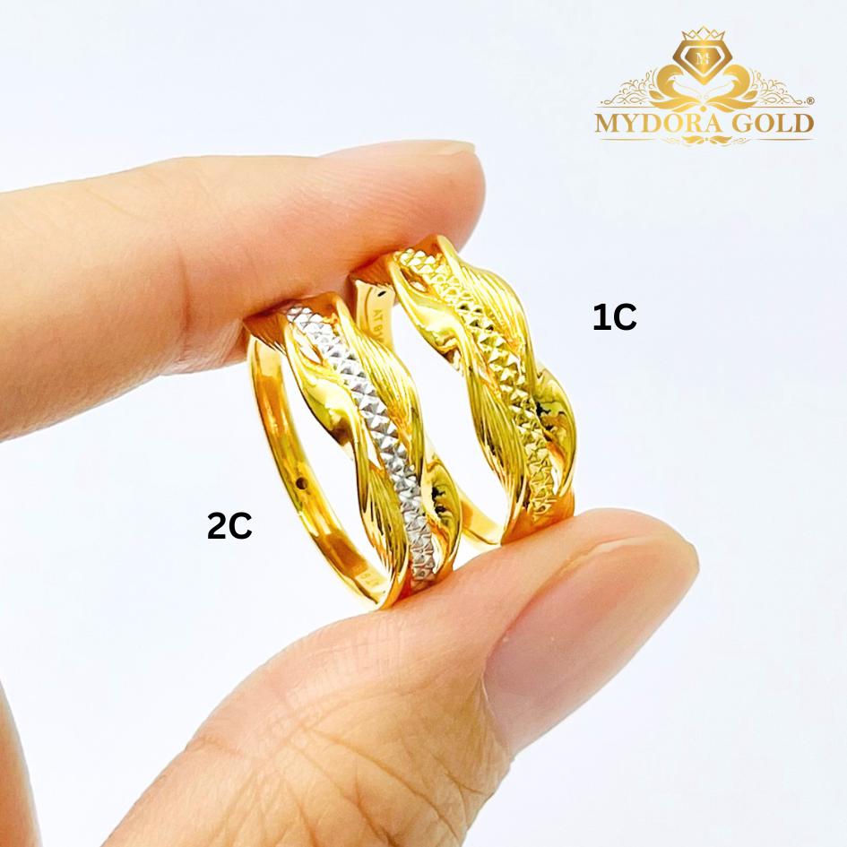 MYDORA EMAS 916 Cincin Twisted Glam (5G) l EMAS 916/22K