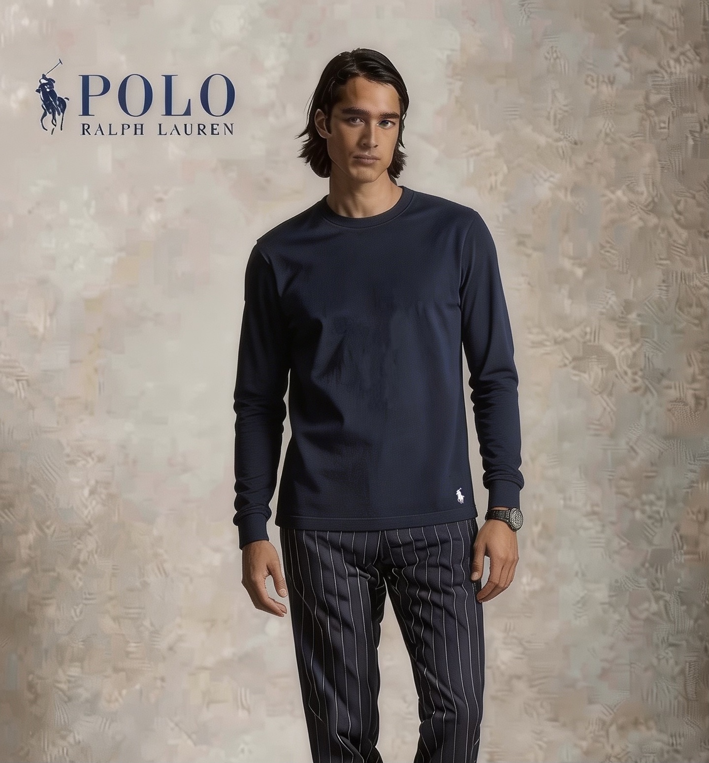 Polo Ralph Lauren 下擺刺繡長袖Tee