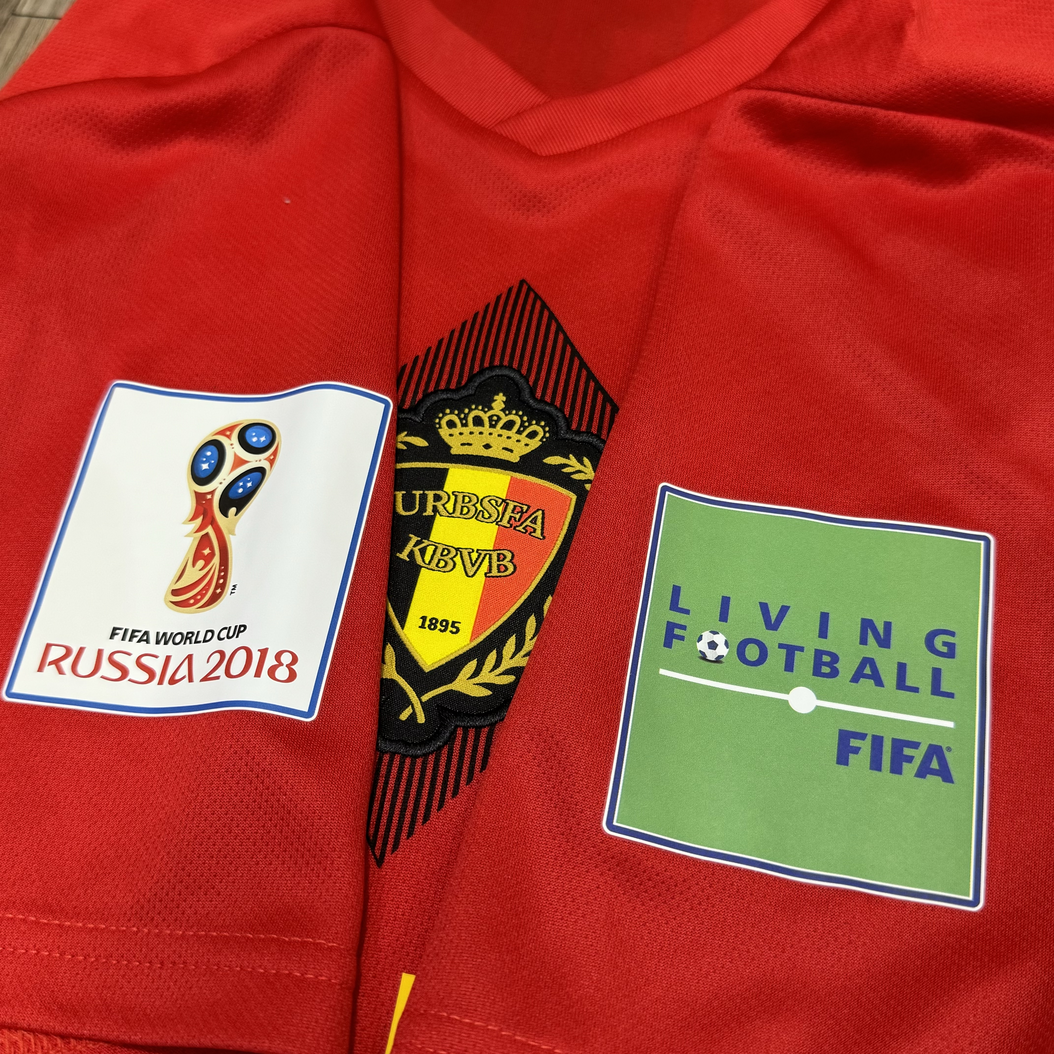 Belgium WC2018 home shirt #22 Chadli