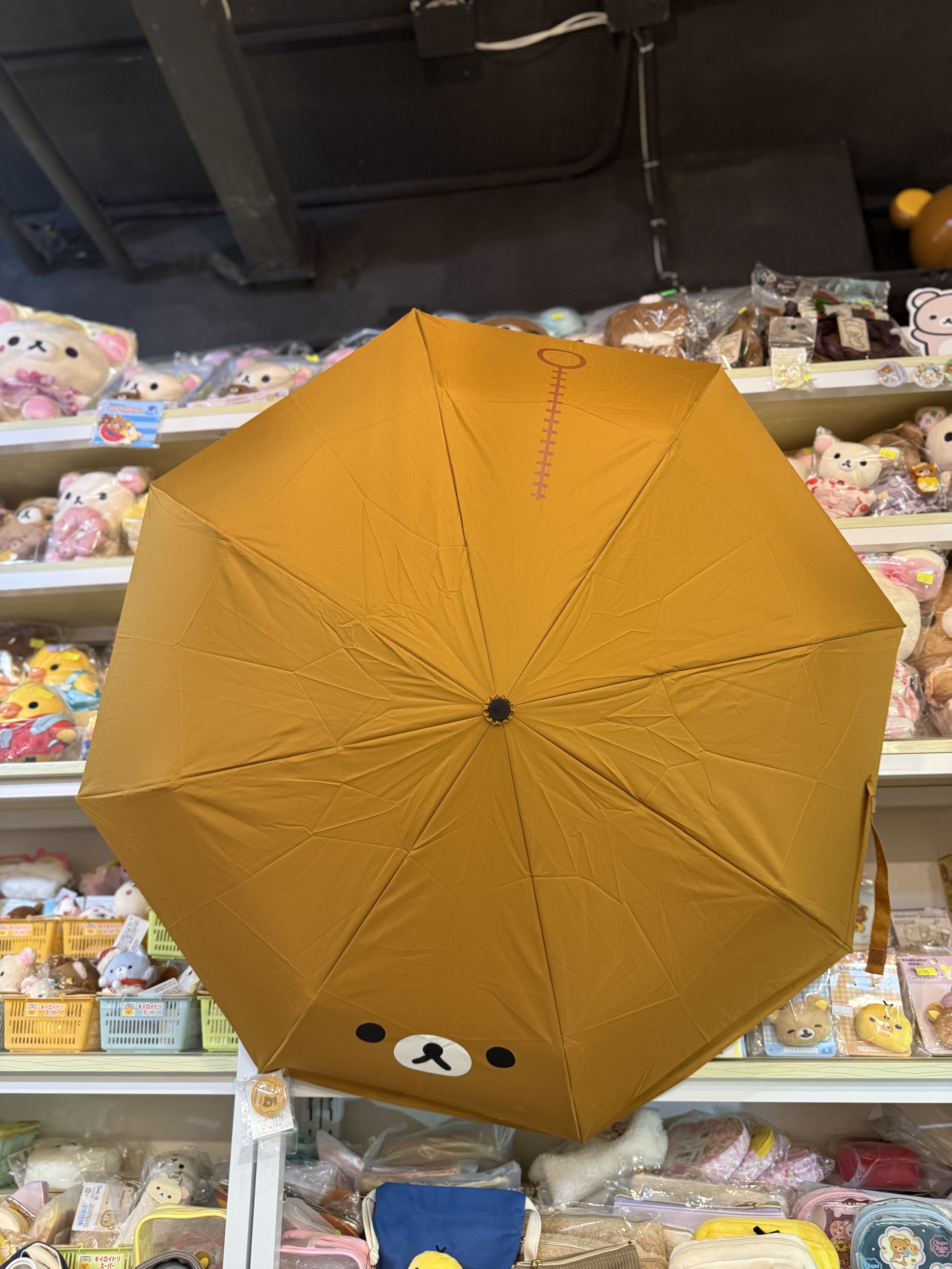 《現貨》全新Rilakkuma韓國專店限定縮骨遮