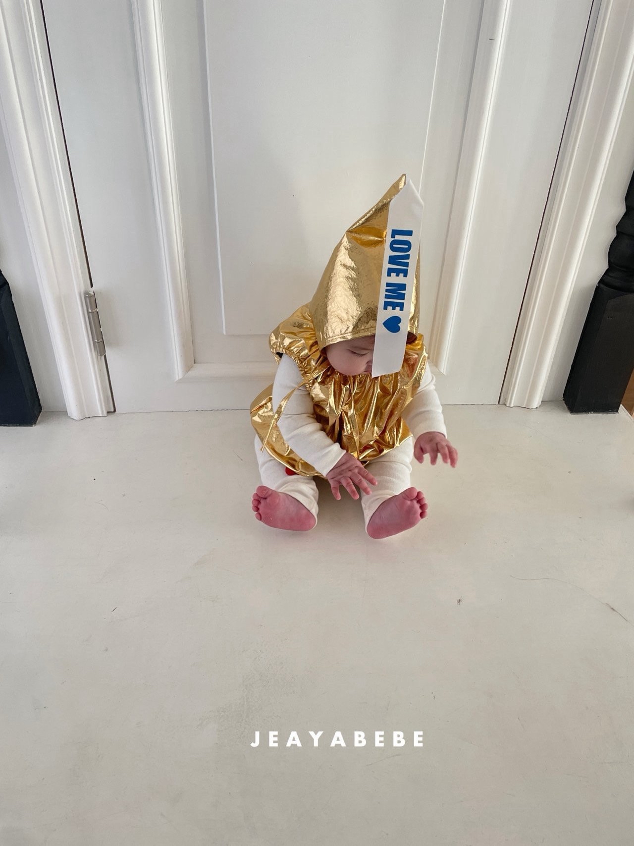 Jeayabebe | Golden set (帽+背心suit)