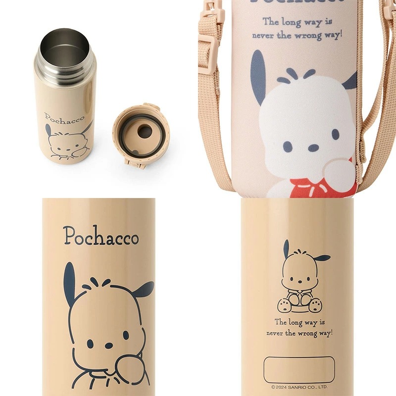 Sanrio 保冷專用不鏽鋼直飲水樽附套 470ml