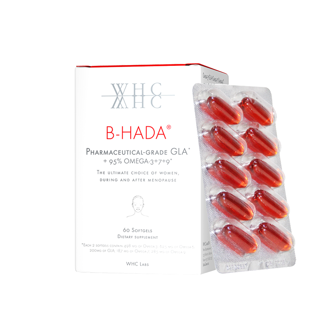 WHC B-HADA白月光四重Omega養顏魚油60粒