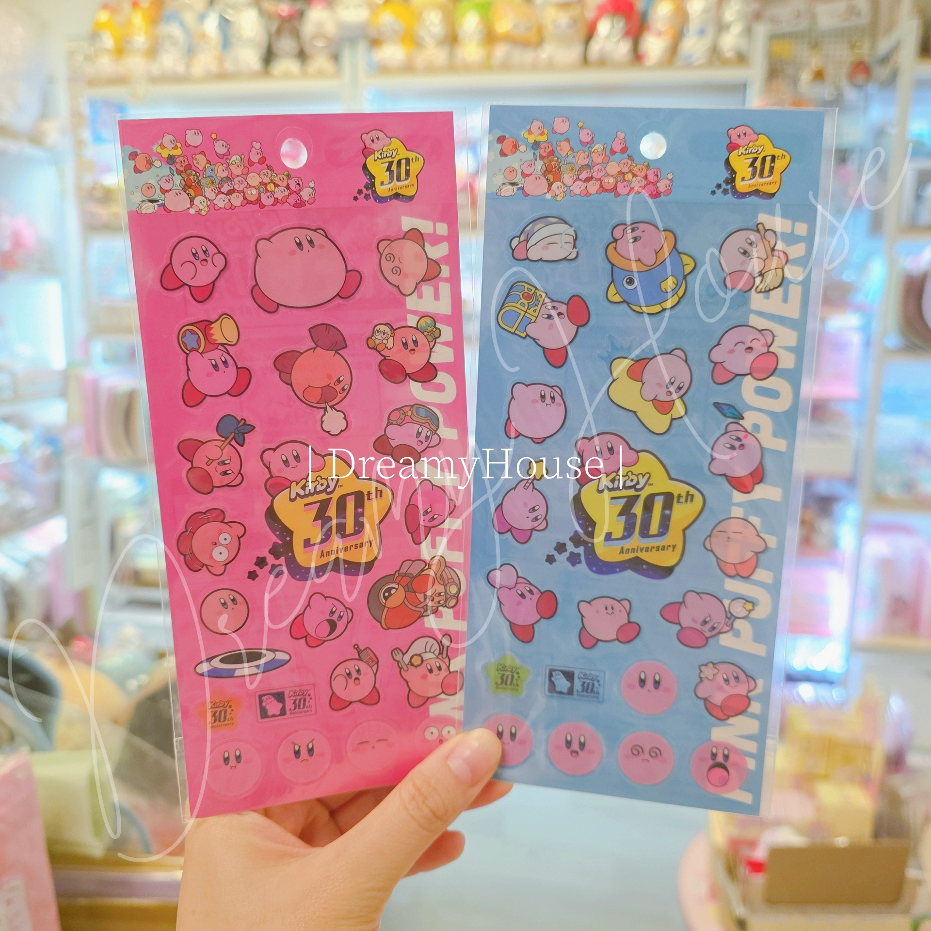 日本 Kirby 30th Anniversary 貼紙
