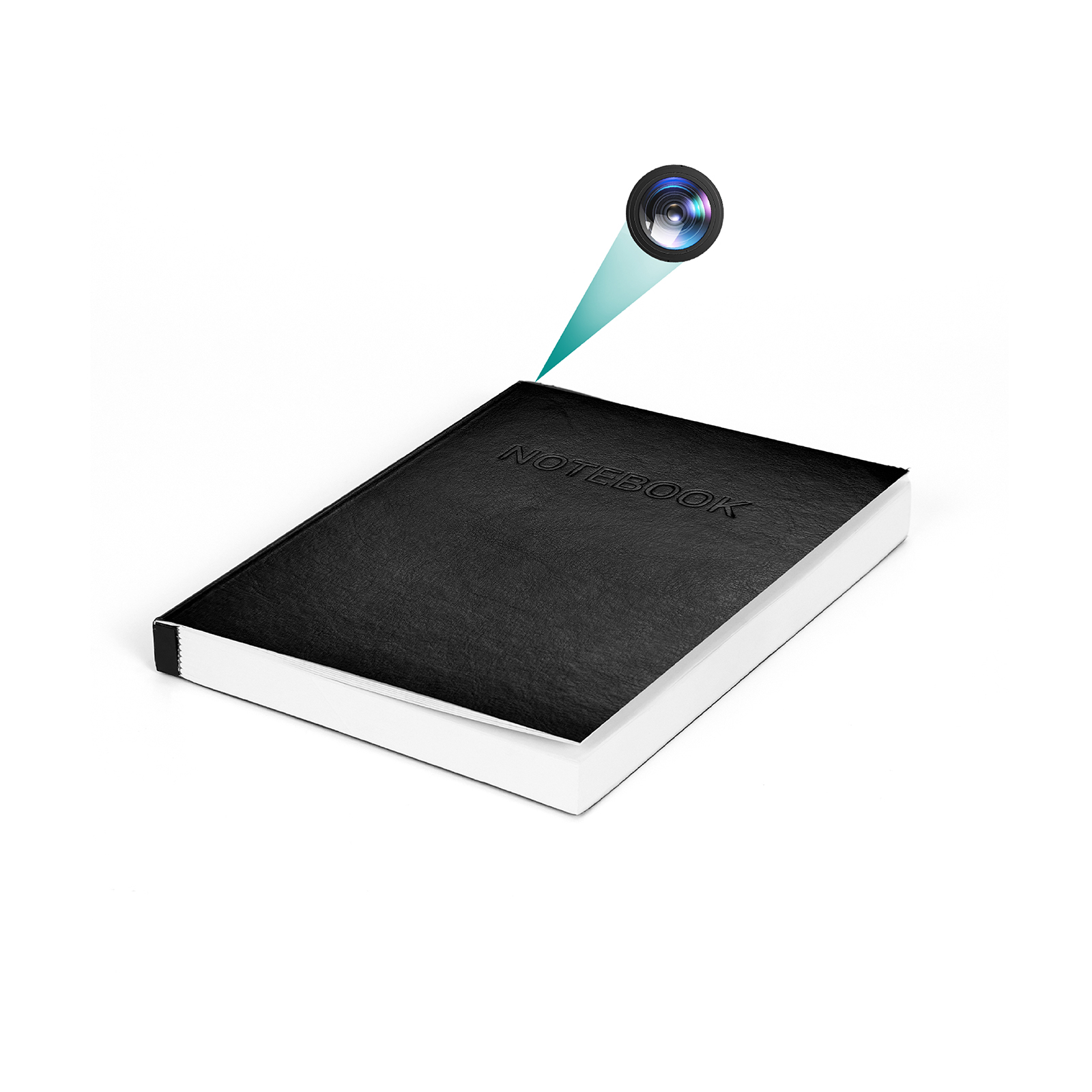 記事本造型針孔攝影機