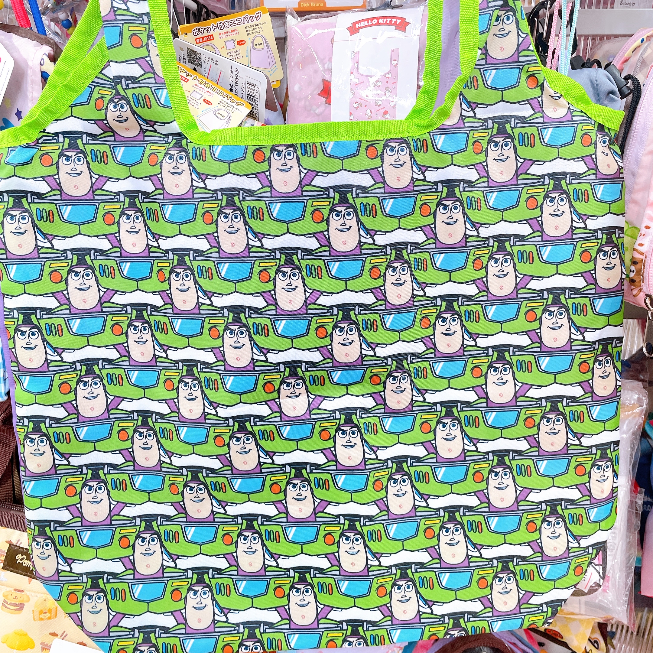 日本直送toy story 新款環保袋鎖匙扣
