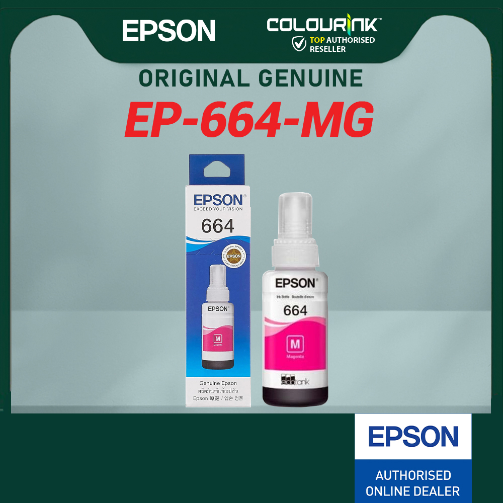Epson T664 T6641 T6642 T6643 T6644 for L120 L200 L210 L220 L310 L360 L1300 Original Refill Ink Bottle 664