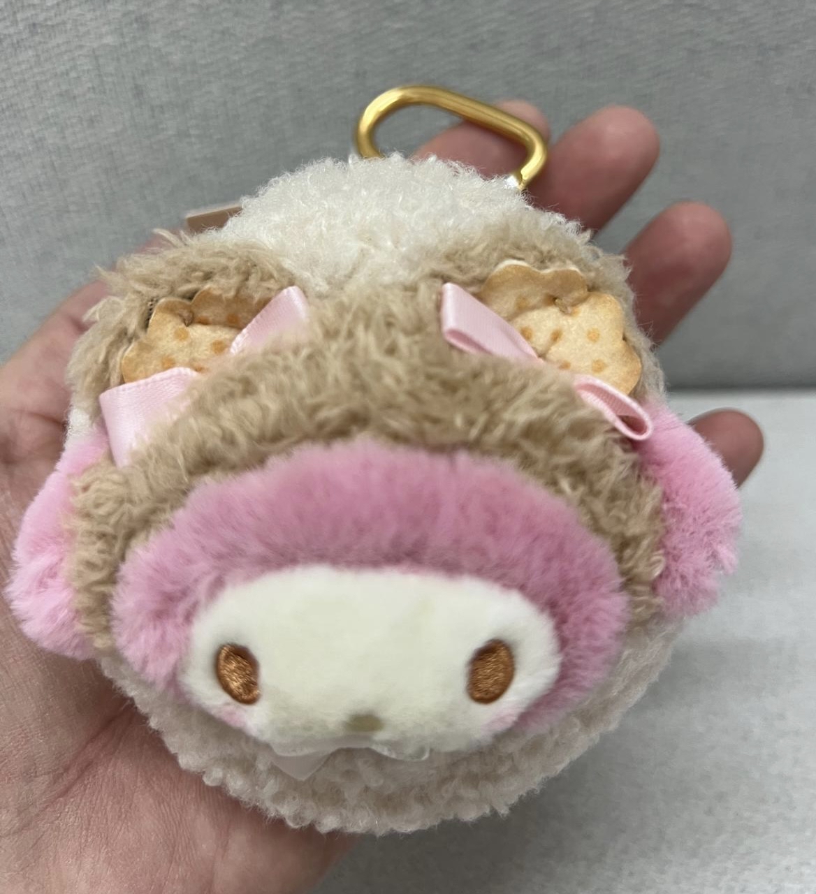 🎌日本直送🎌 Sanrio 曲奇熊仔系列立體造型公仔掛飾收納包