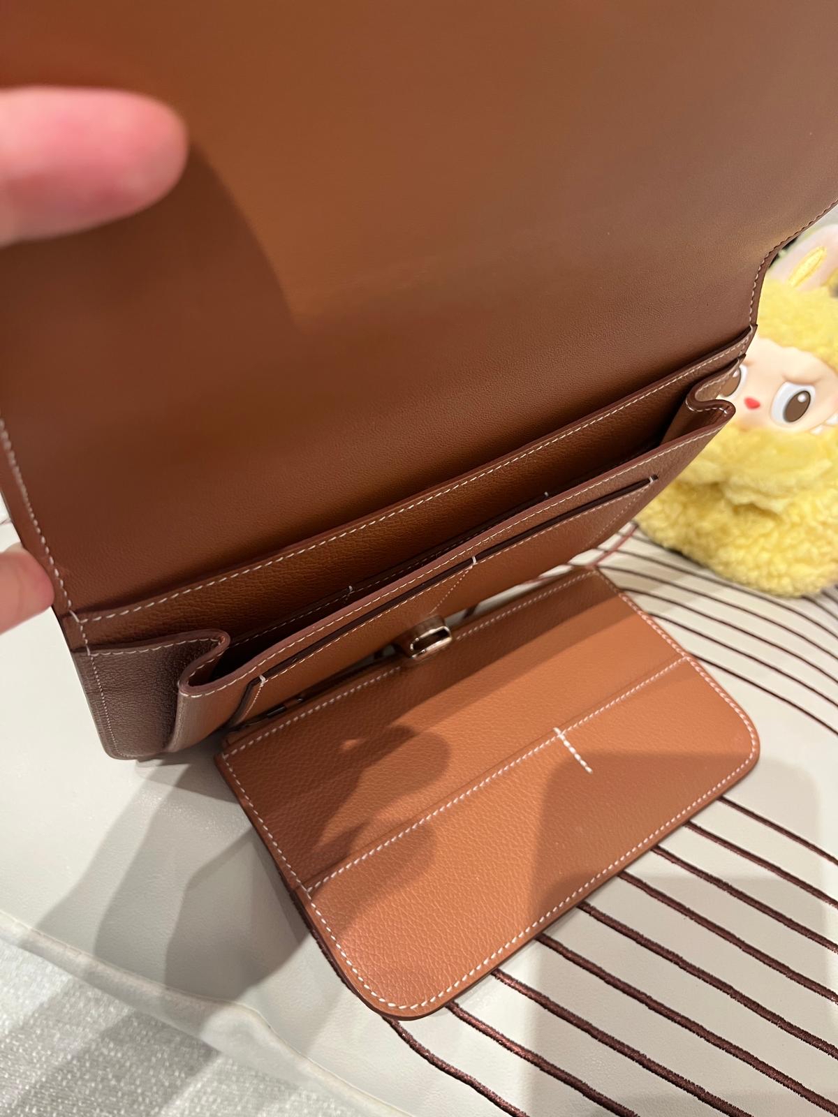 Hermes dogon duo WALLET ,STAMP U 100%Authentic ,unused 未使用品✅box 