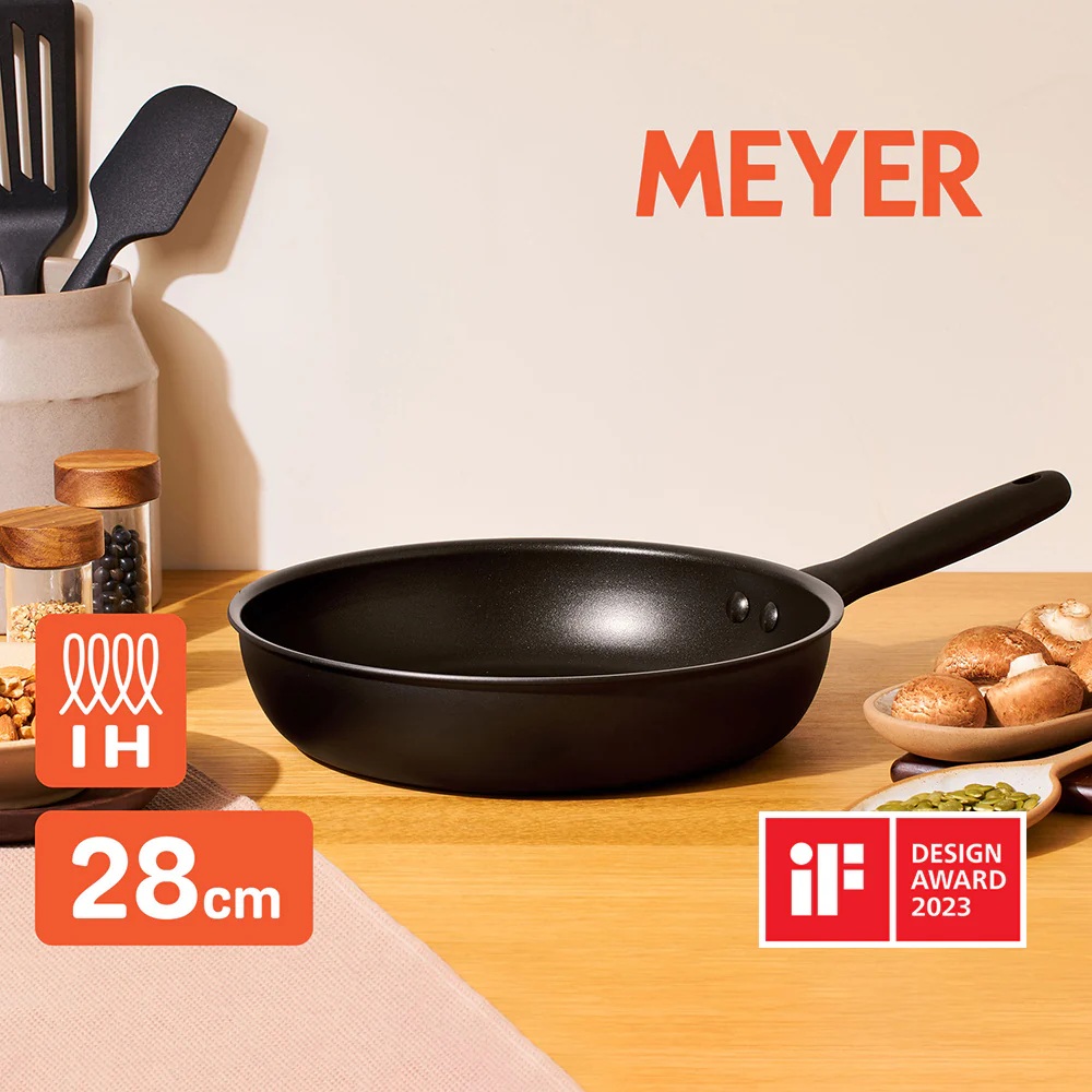 美亞陽極氧化易潔煎鍋28厘米85094