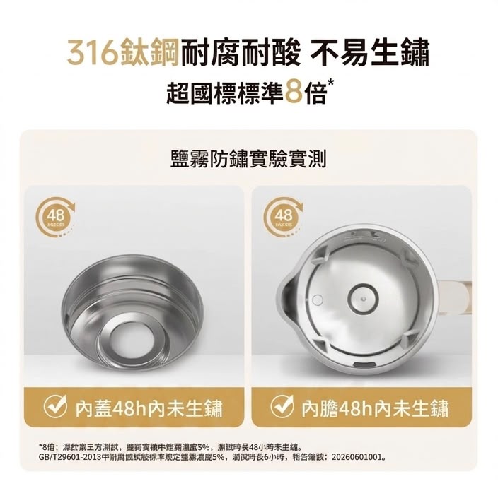 BRUNO 鎏金奶壺破壁豆漿機 600mL BZK-DJ06 香港三腳插頭 (預購產品)