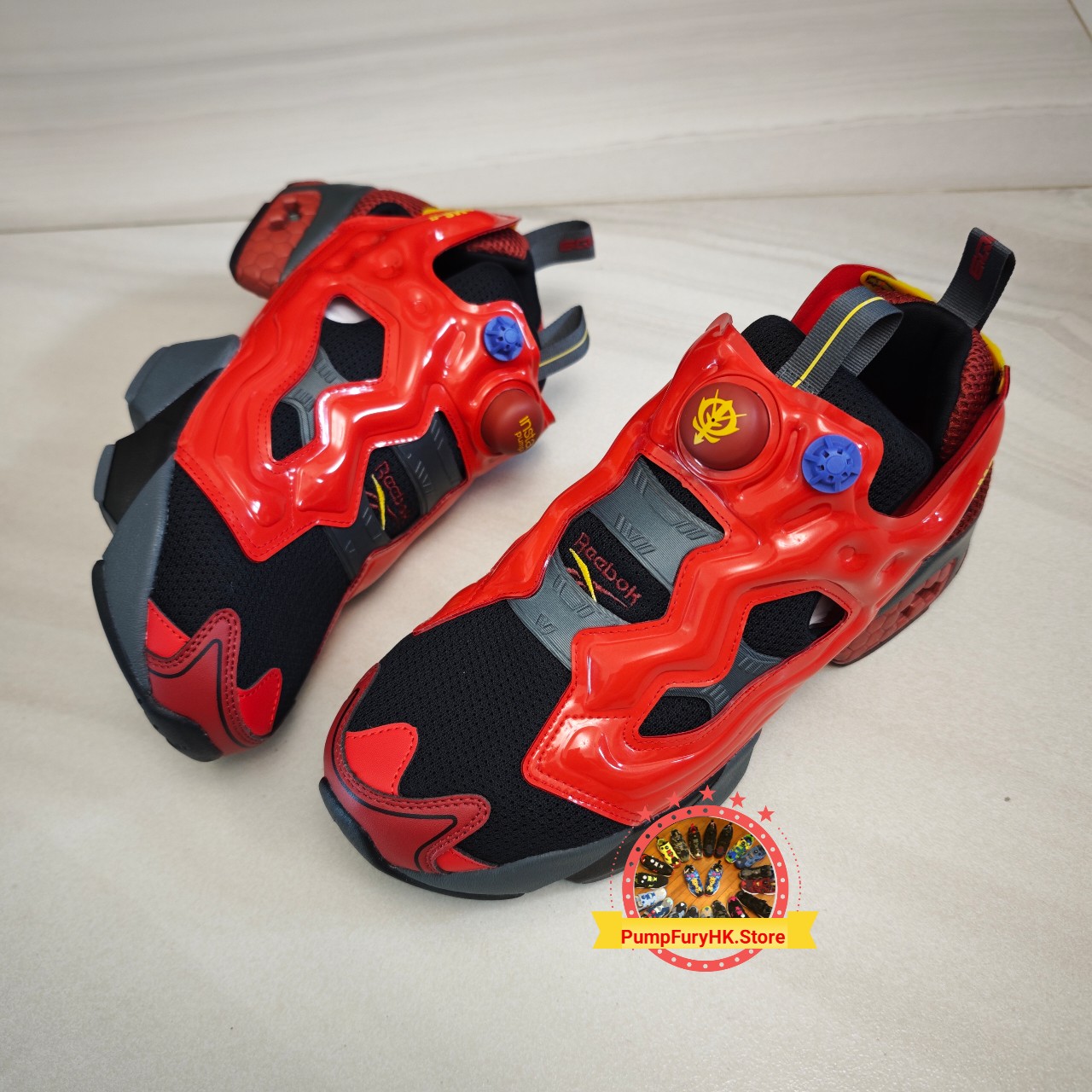 REEBOK x GUNDAM GQuuuuuuX Pump Fury 94 "Red Gundam" **MESSAGE FIRST/先查詢貨存** (100271514)