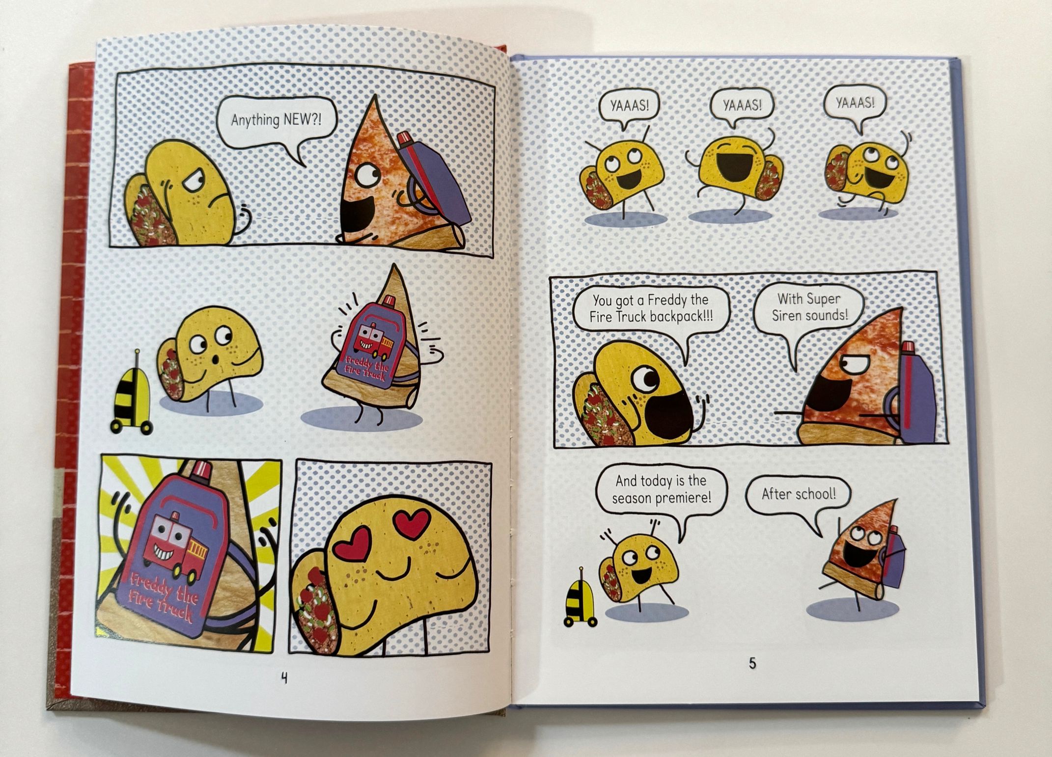 Pizza and Taco 10 books hardcover 披薩餅與玉米片  全彩漫畫系列 10本  B427	