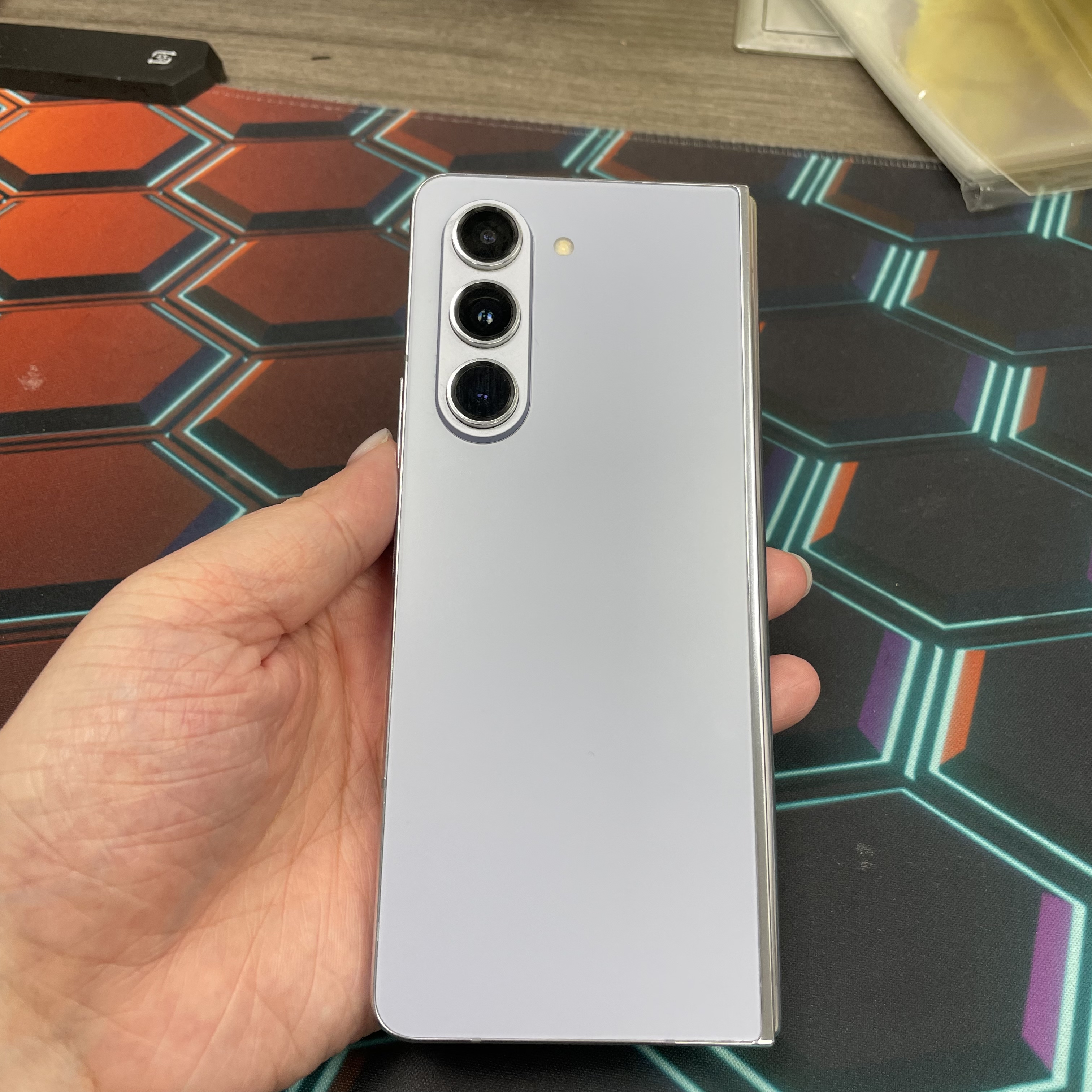 *6706 Galaxy Z Fold 5 勁靚機 12+512GB 藍色 blue