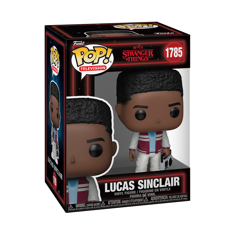 📦訂購 美國代購 Funko POP! STRANGER THINGS Lucas Sinclair with Boombox Figure 怪奇物語 模型