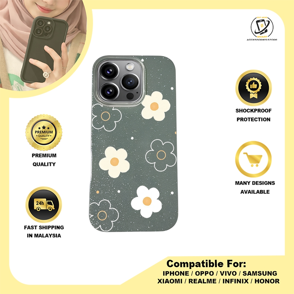 BLING CASE PHONE FOR IPHONE - DESIGN FLOWER A2