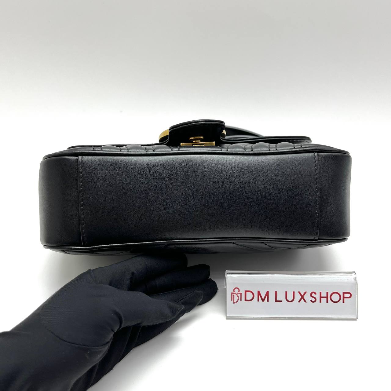 Gucci Marmont Black Mini GHW