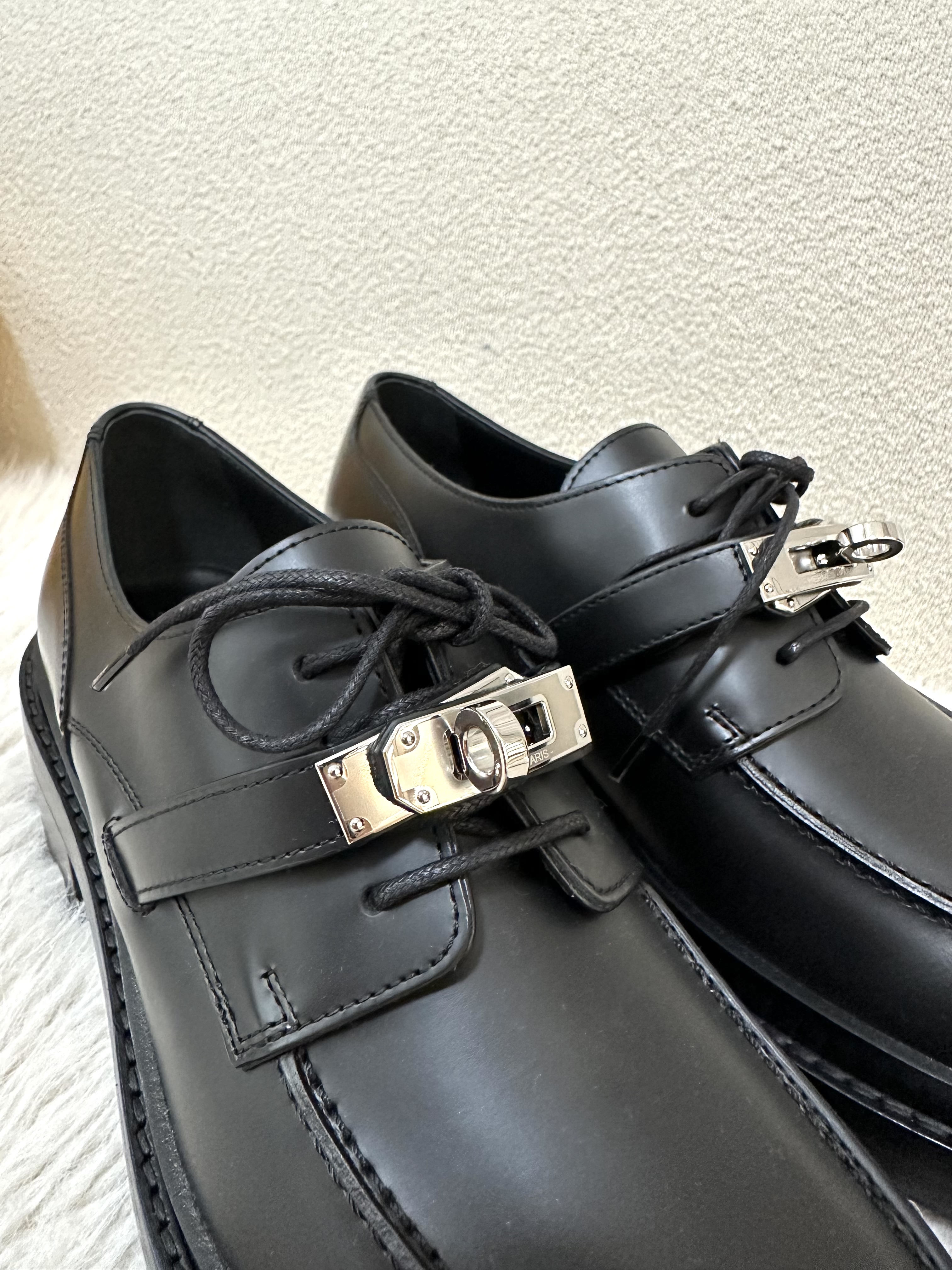Unused Item Hermès First Derby shoes / Product Code: 26022132