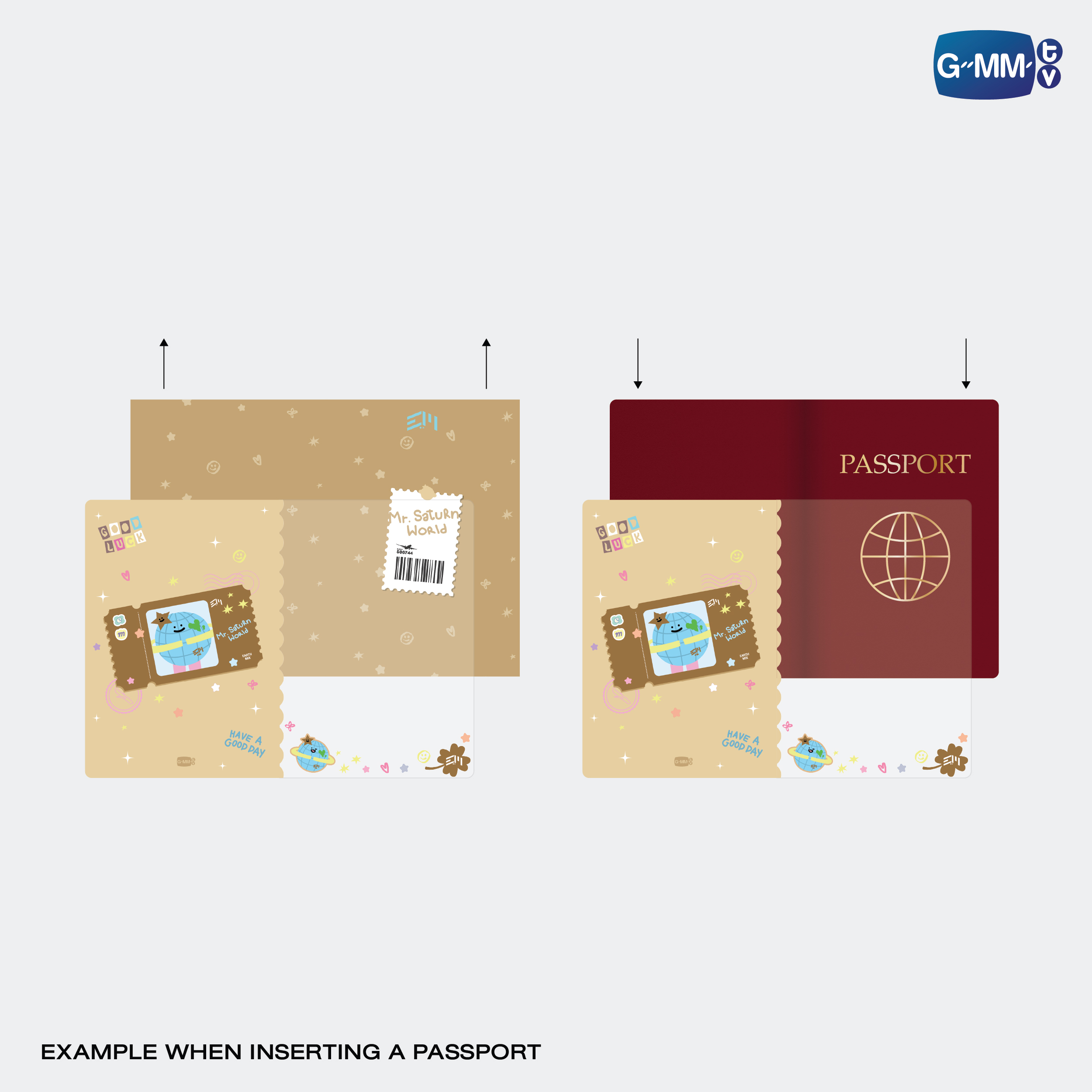 MR. SATURNWORLD PASSPORT |  COVER TAIPEI POP UP STORE JUN 2026
