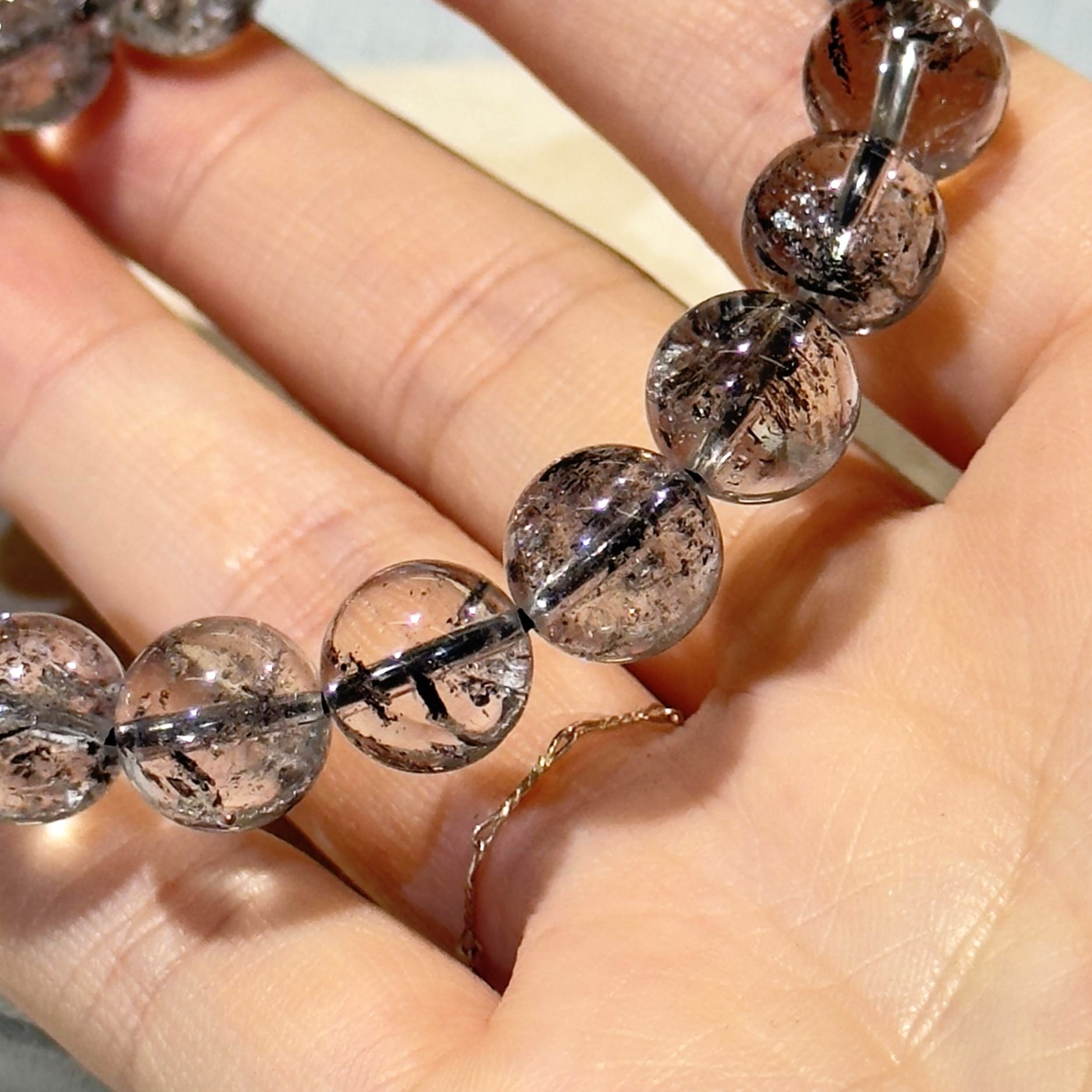 閃靈鑽手串 9.5 mm +/- # CA0032