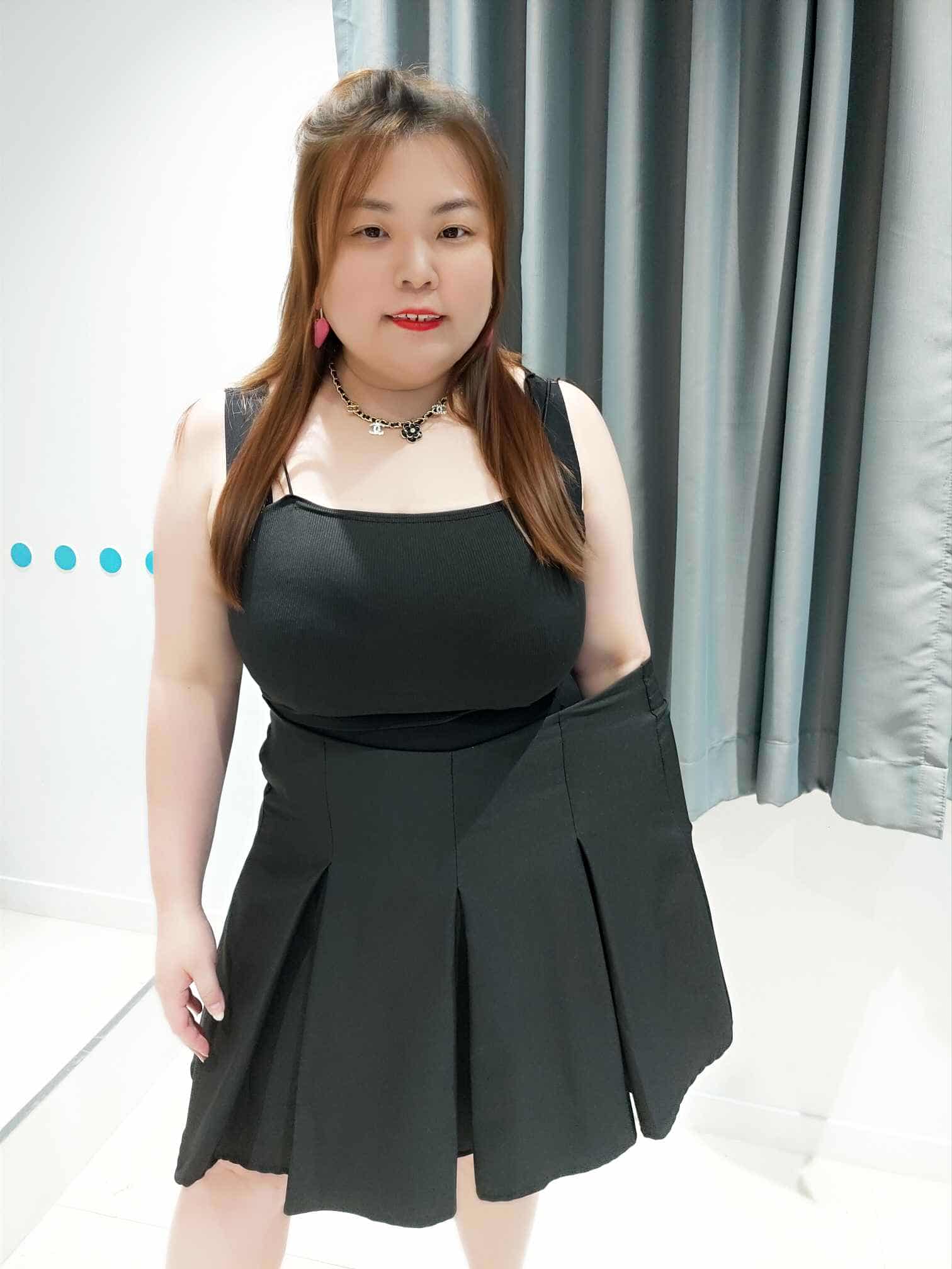 DSE05 大百褶设计款裤裙