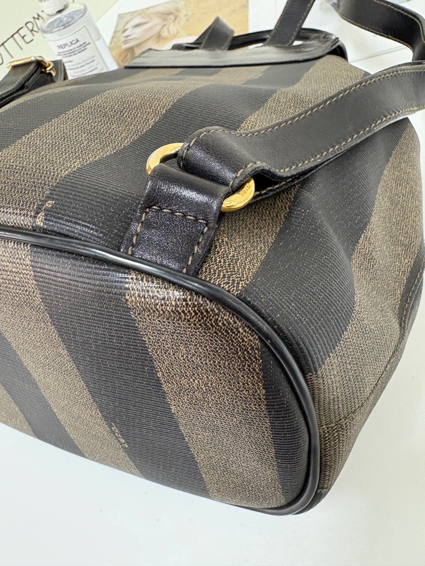 【預訂貨品】Fendi老花胡桃木書包🎒