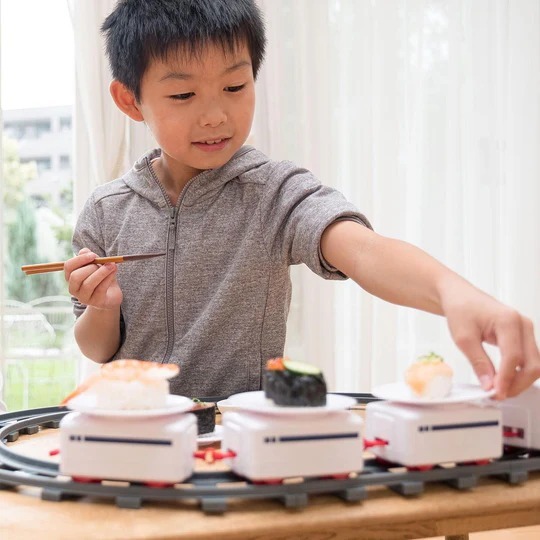 日本迴轉壽司電動新幹線(充電版)-1個
