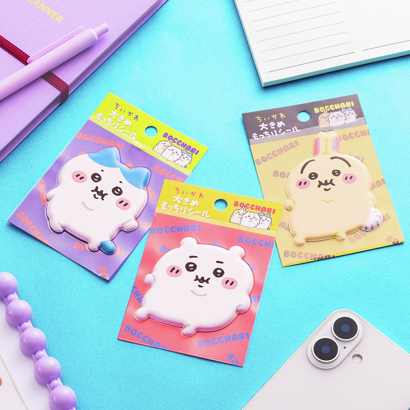 日本預訂📍日本Chiikawa食飽超肥仔樣系列 - 脹卜卜大貼紙 6/2日本開售