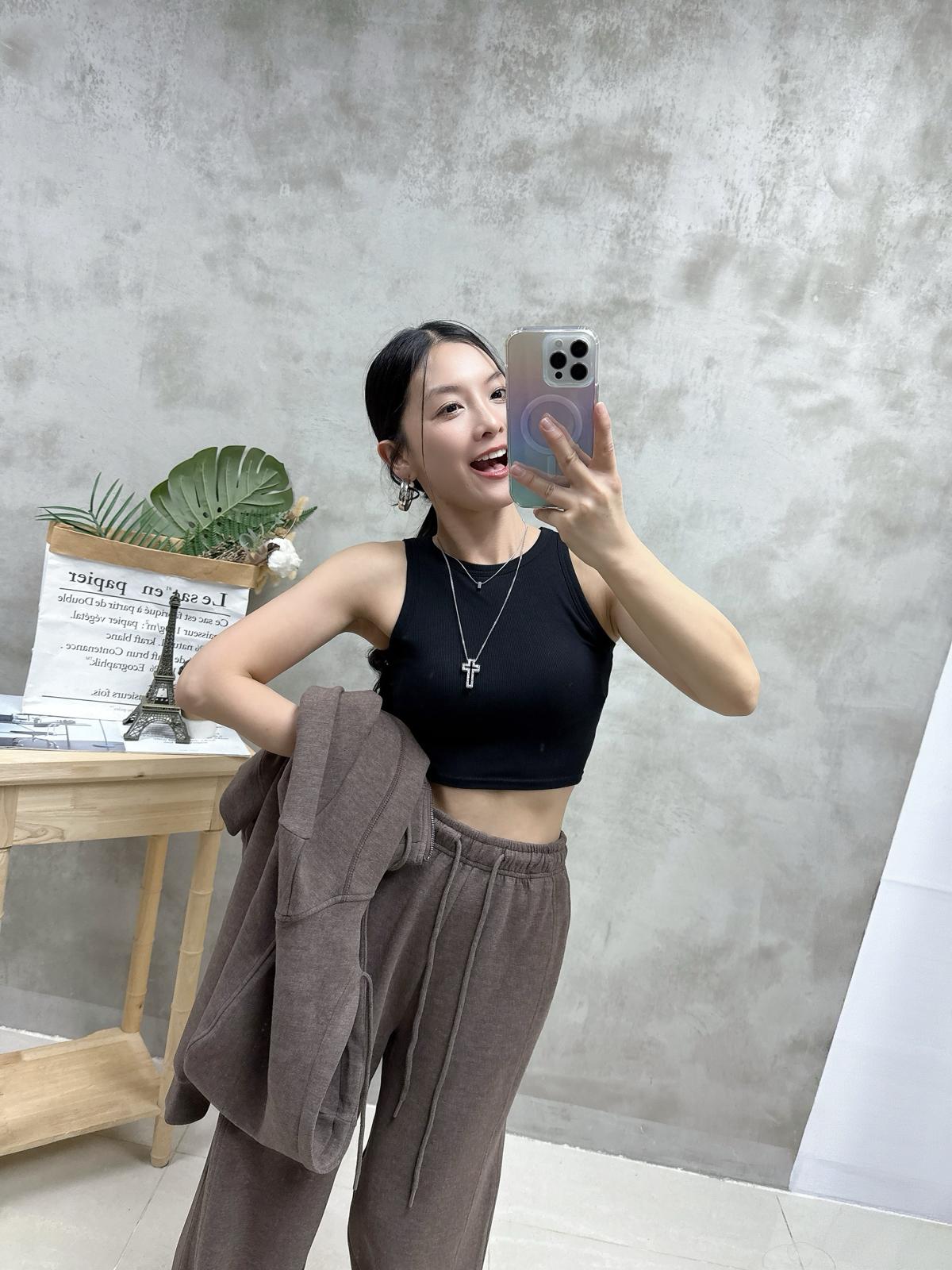 H01 入膊短Bra top