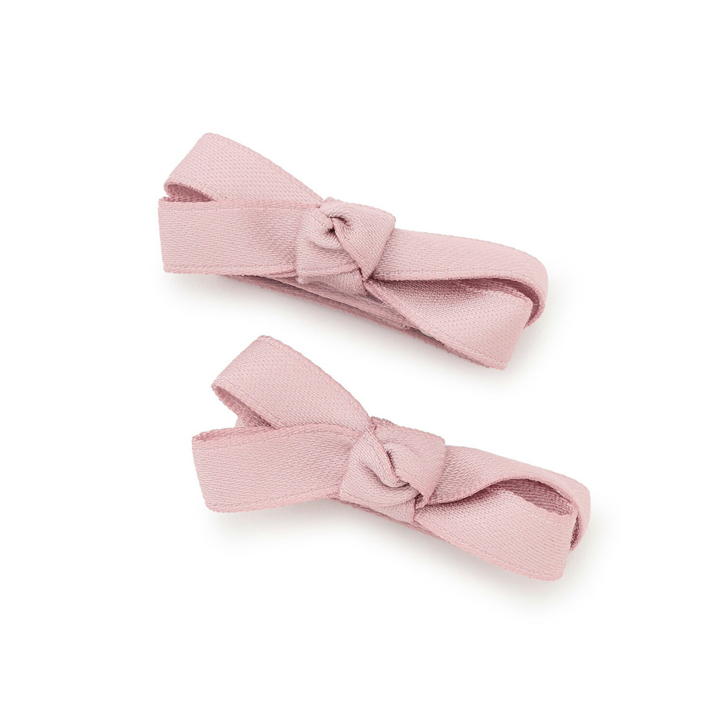 🇯🇵預訂 日本直送🇯🇵Petit Main五色絲帶髮夾兩件套