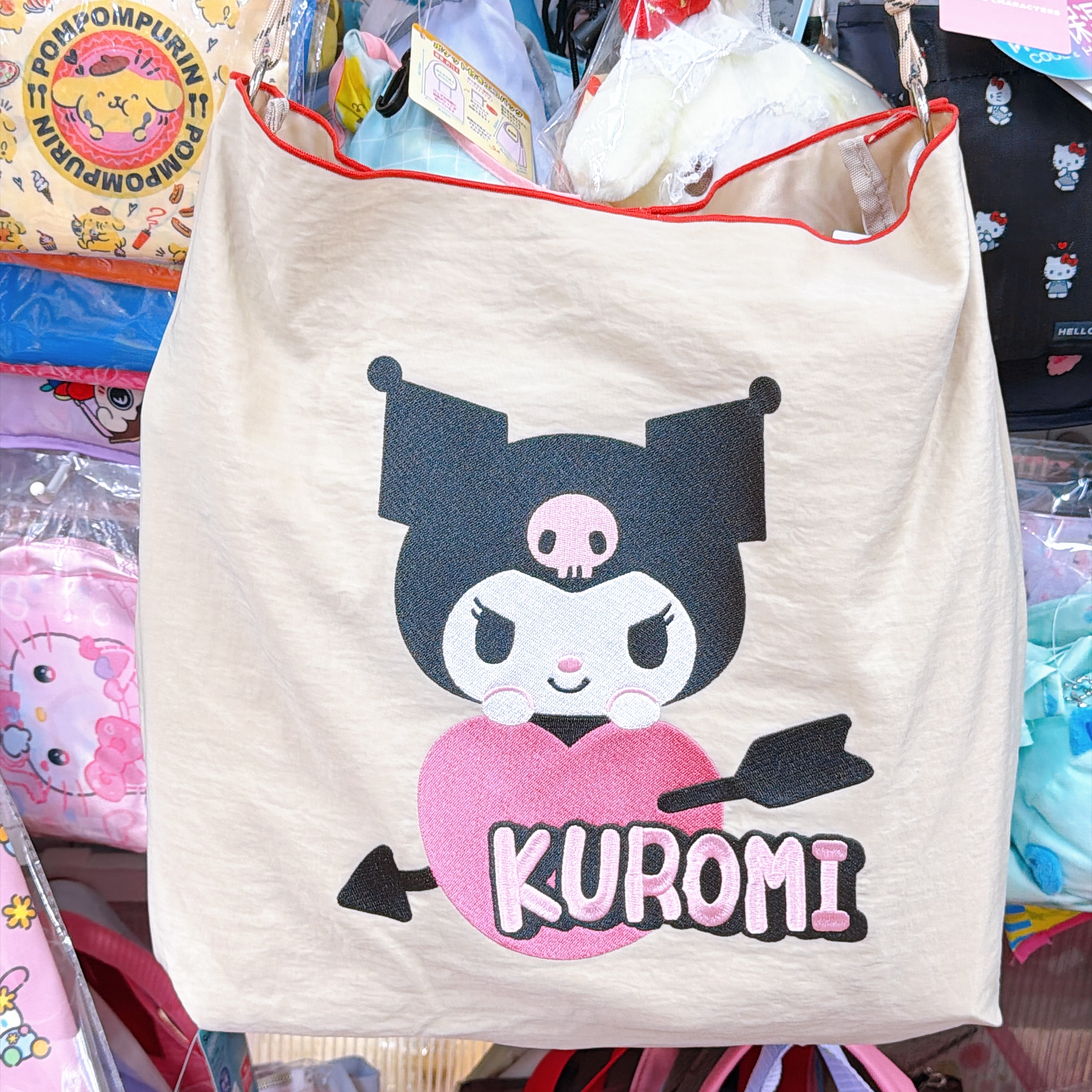 日本直送日本版Kurumi孭袋粗繩大容量 孭上身超好睇