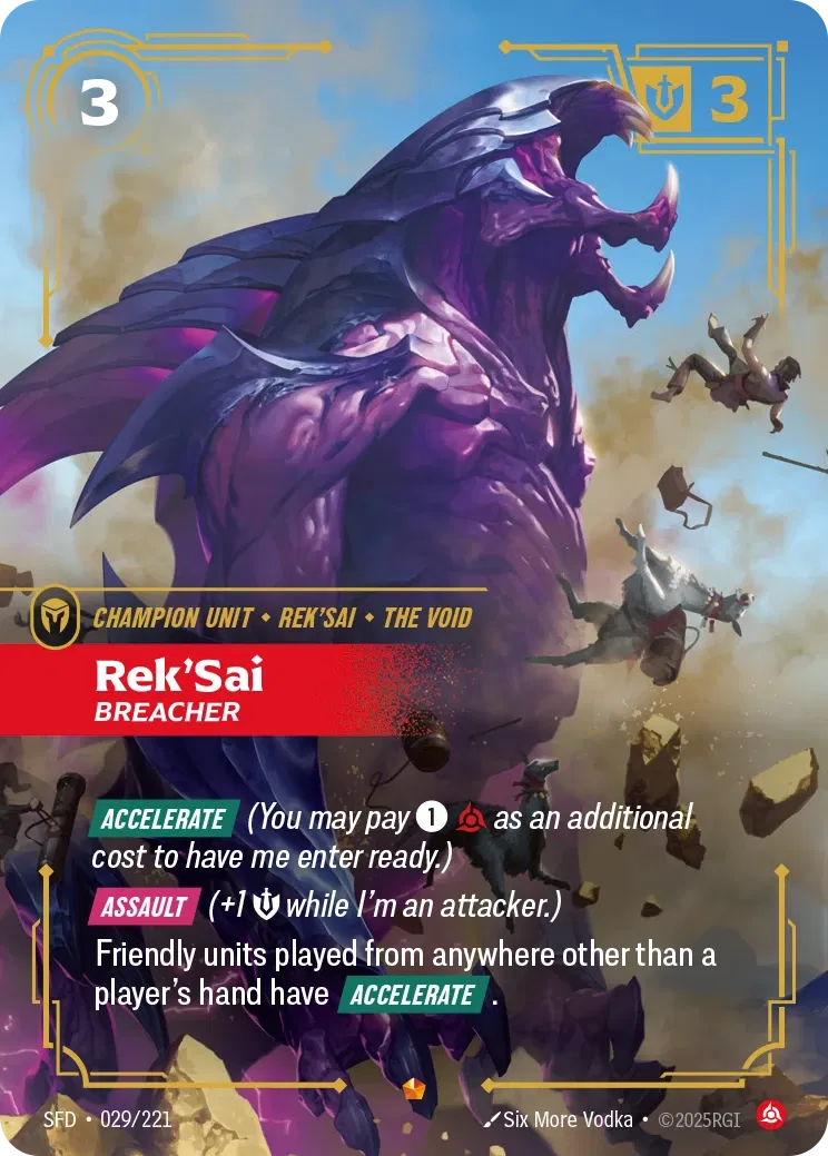 Spiritforged - Epic - Fury Rune (Set 2)
