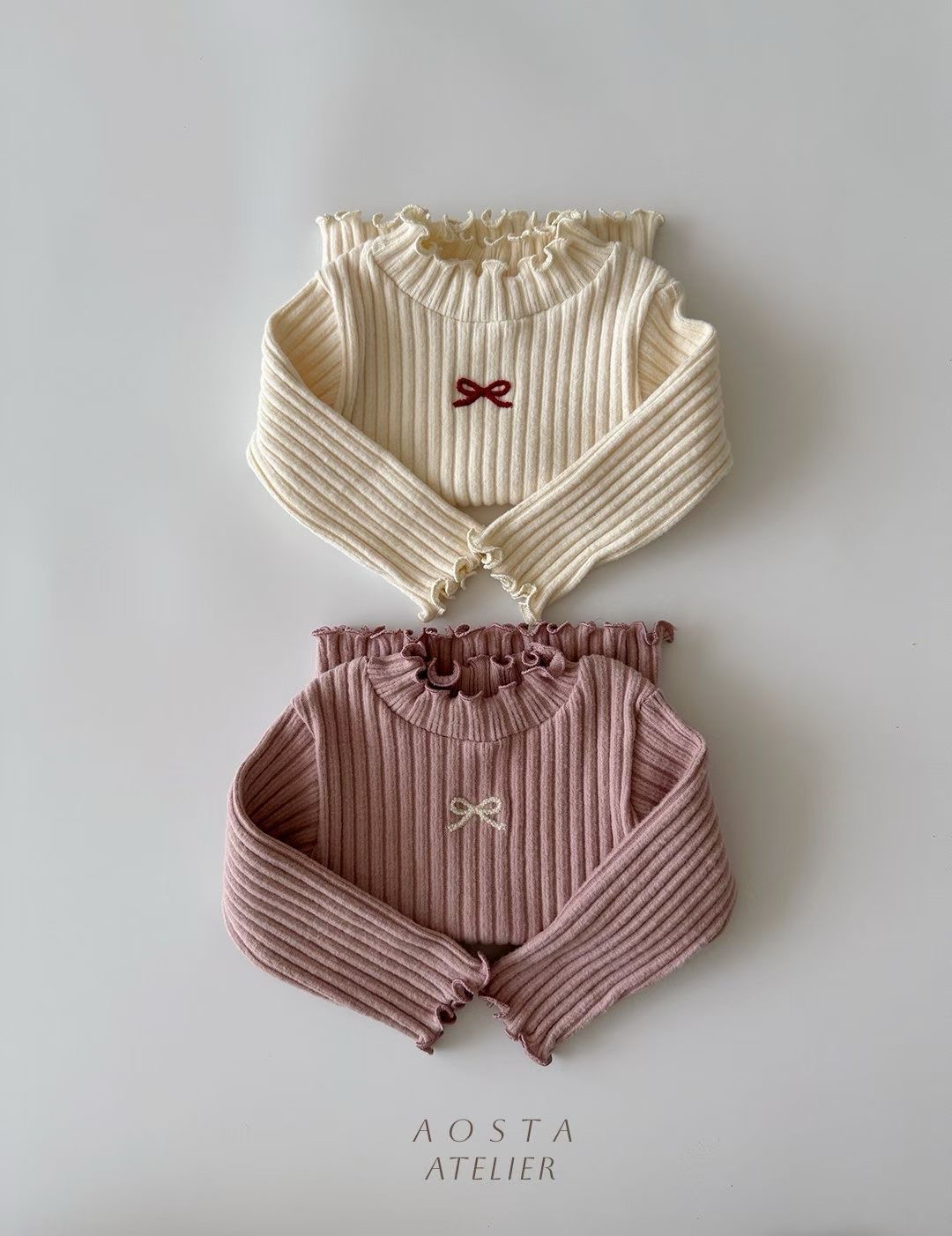 [現貨] 韓國 AOSTA Camellia T _IVORY XL(3~4Y)