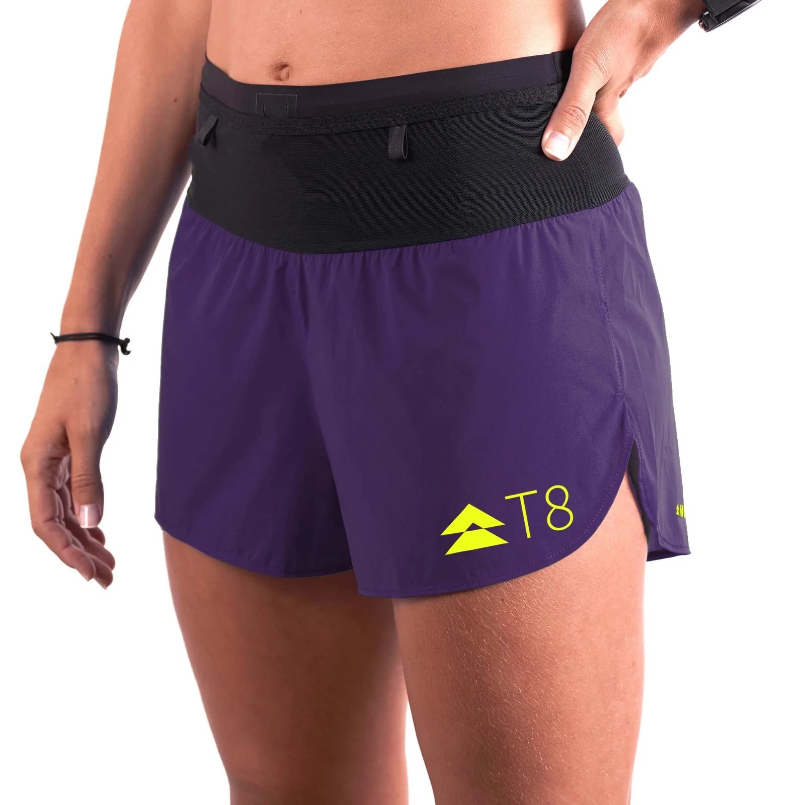 T8 Women's Sherpa Shorts V2/Purple