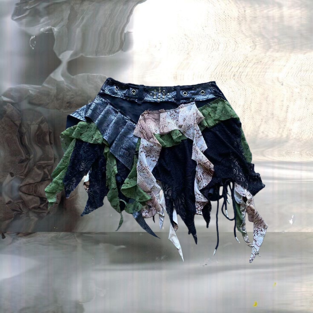Steampunk Handmade Skirt
