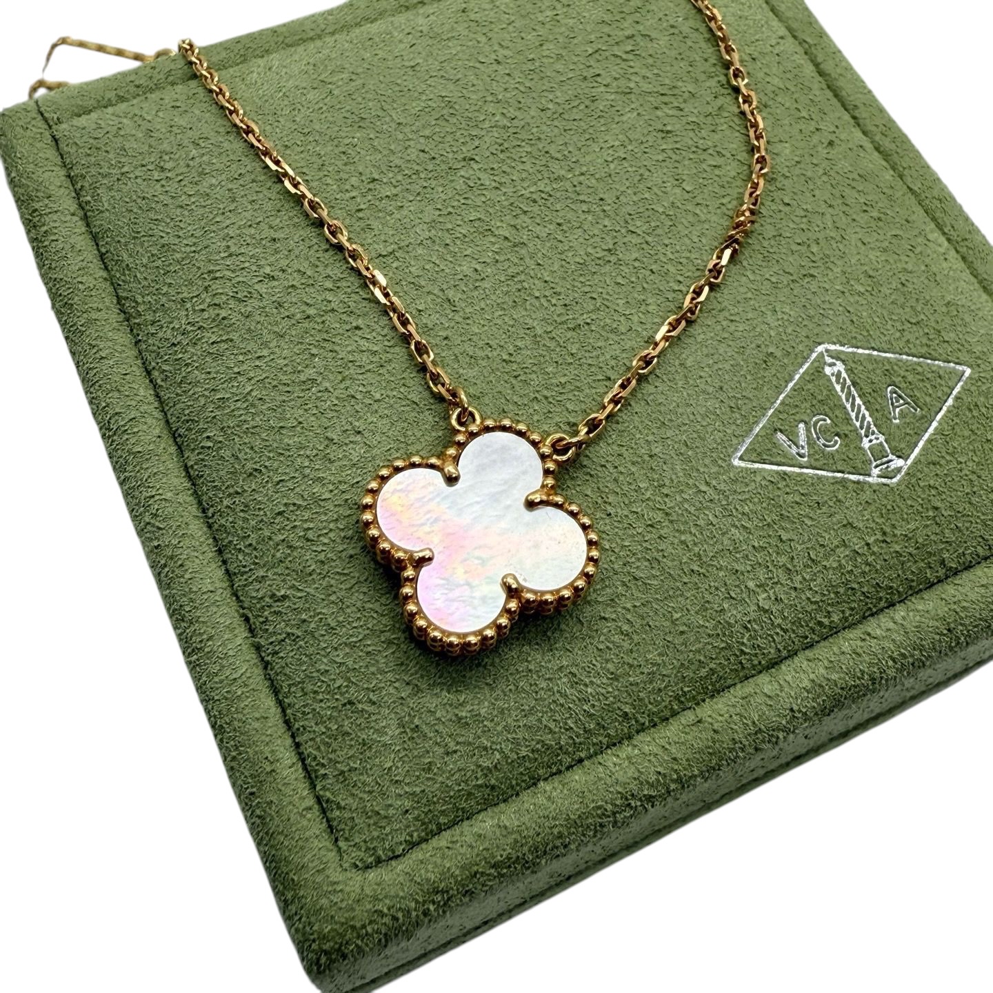 Pre-owned VCA Vintage Alhambra Necklace / Product Code: 061933