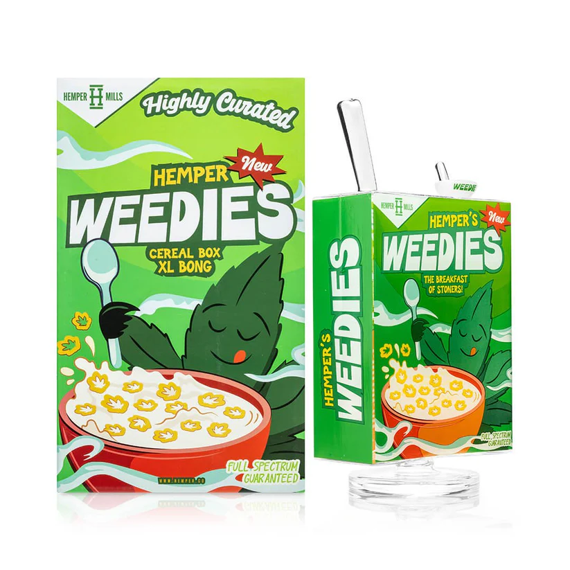 [Pre-order] Weedies Cereal Box XL Bong | HEMPER