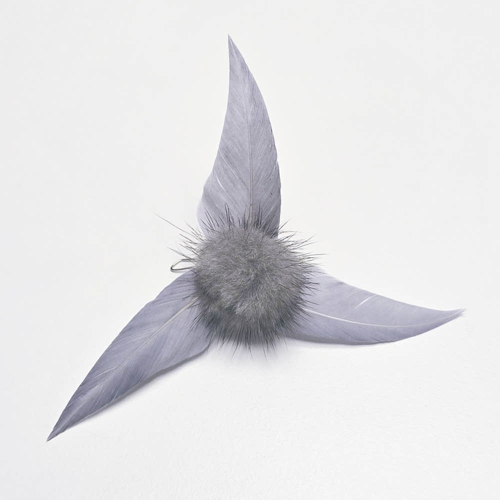 韓國 🇰🇷 handmade 灰鳥 替換逗貓頭 