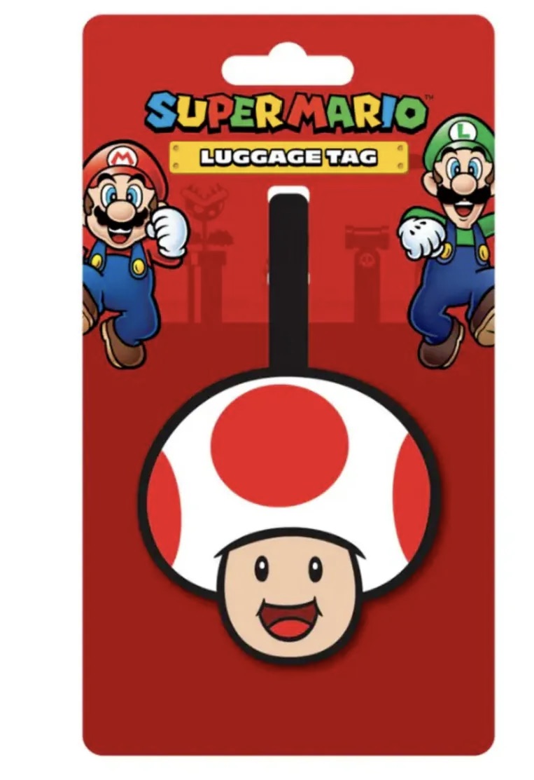 【全新Super Mario™ 款式】全球網上獨家發售🏆瑞士Travelmall 多功能行李吊牌 (五款選擇)│防水、防潑 PVC|獨特設計【