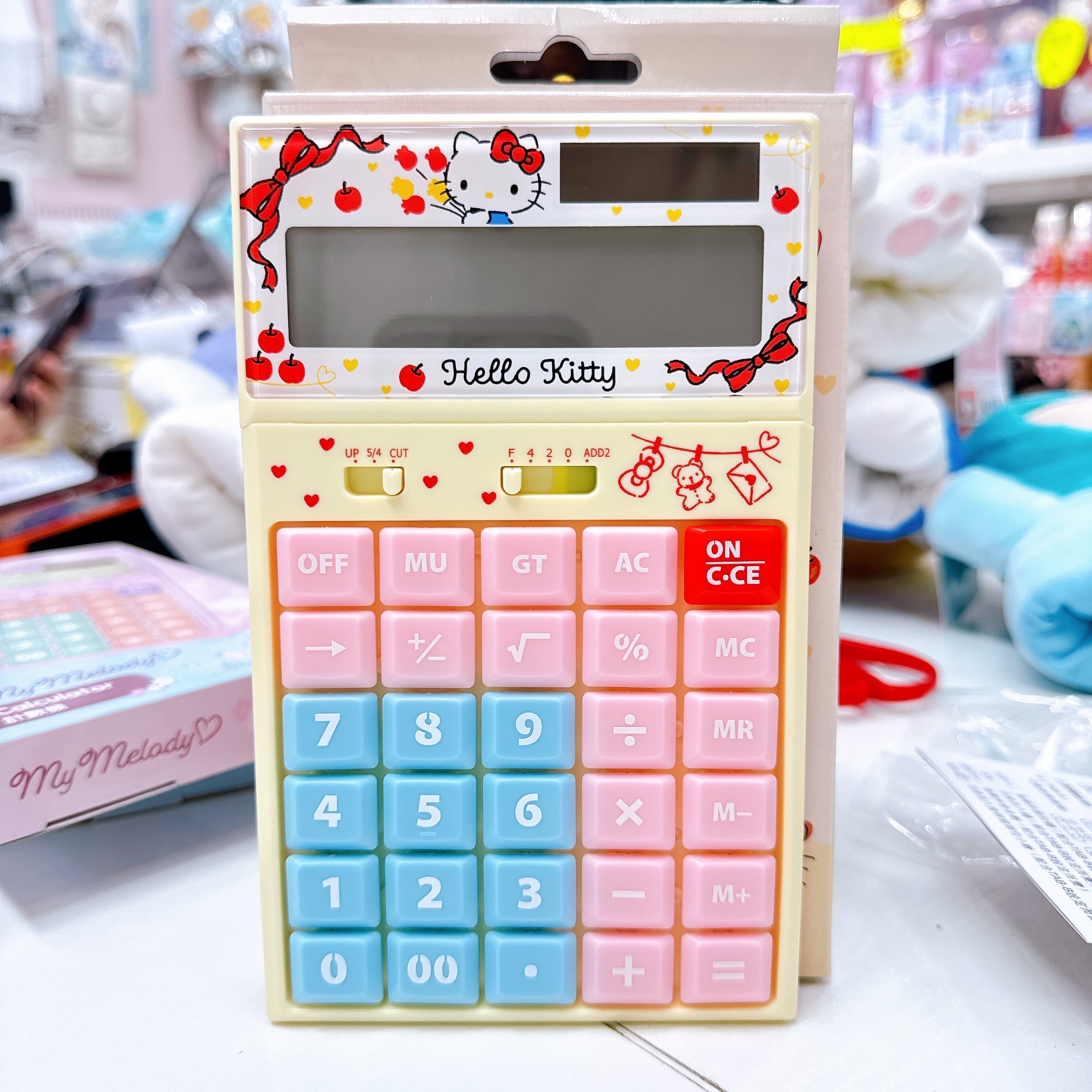 Sanrio計數機 可以調校角度 17×10.5 cm