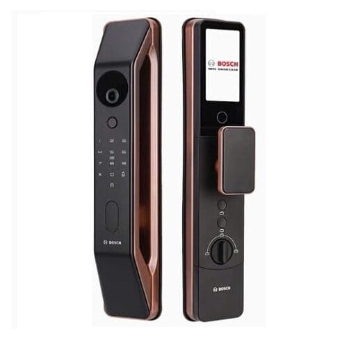 Bosch FU6 Plus Fortune Series 智能電子門鎖 三色 (納米黑 / 紅古銅 / 摩卡棕) (面容識別) (送原廠安裝）