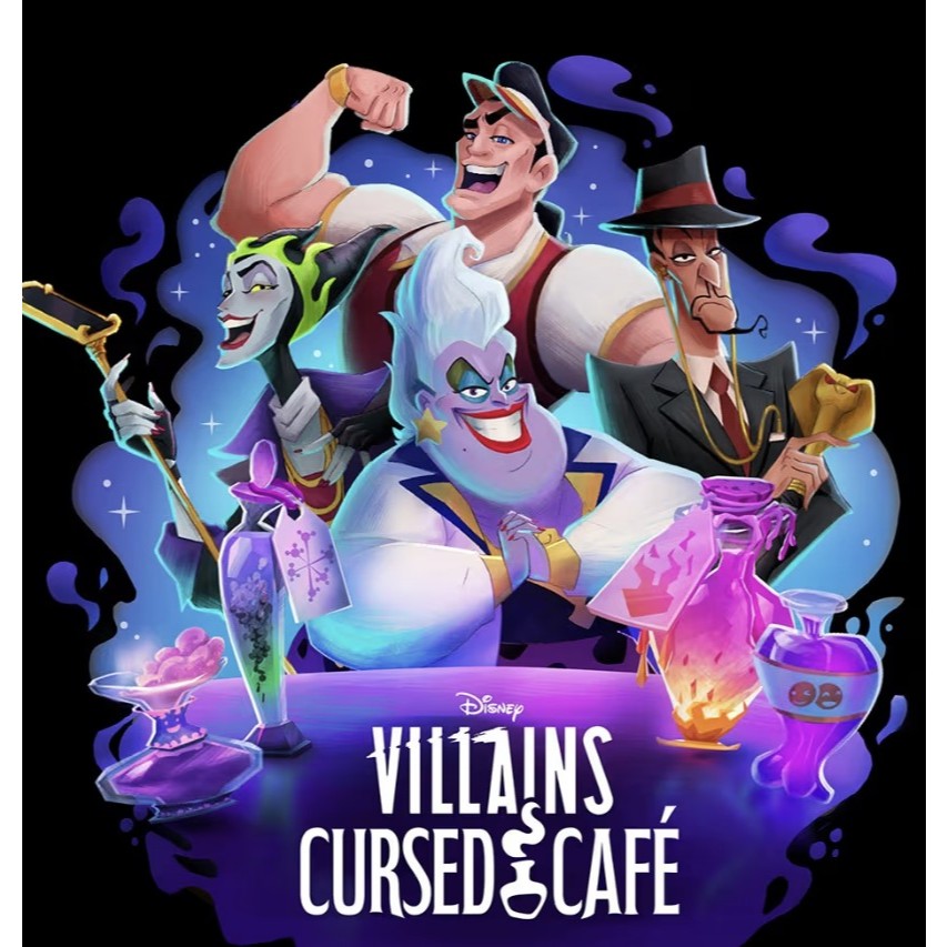 (🔥NEW RELEASE🔥) Disney Villains Cursed Cafe (Nintendo Switch) Digital Download