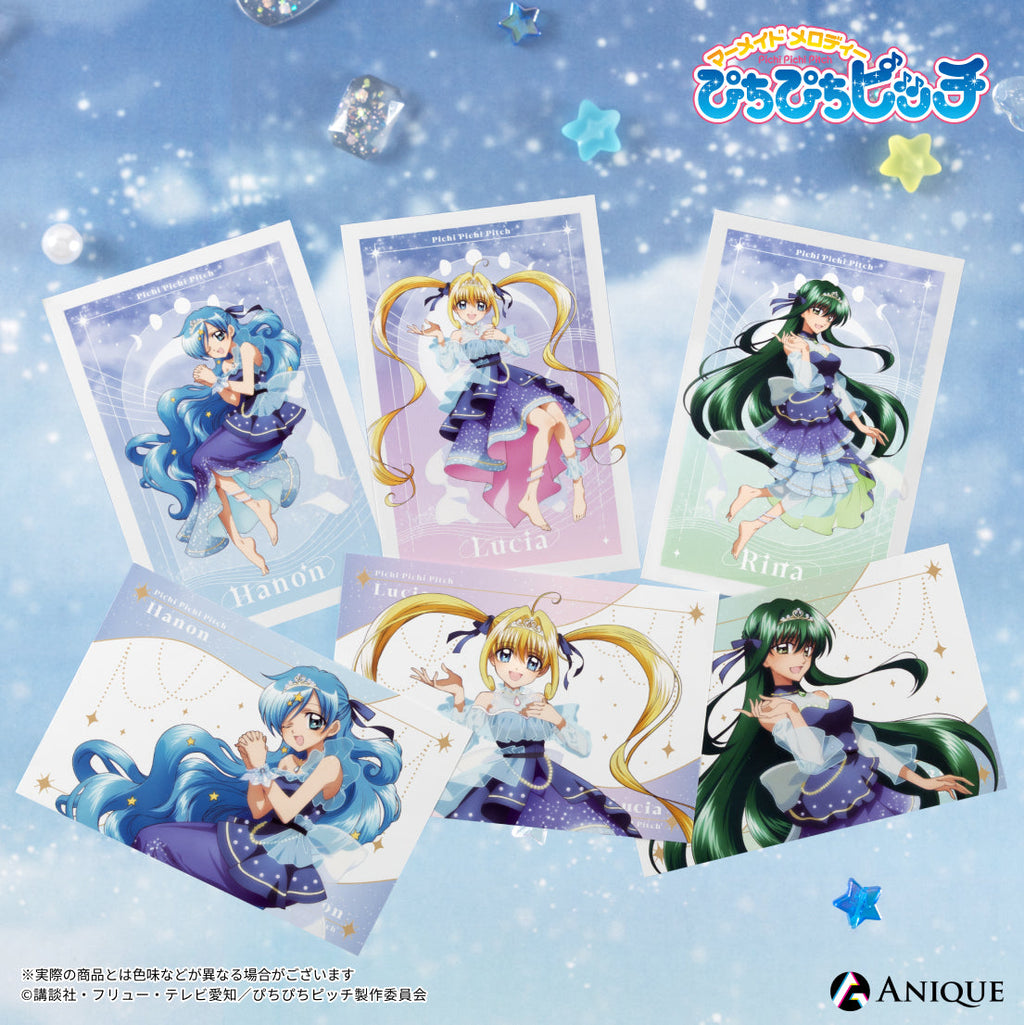 唱k小魚仙 月夜の人魚奏 明信片2枚套裝 Pichi Pichi Pitch #P-MMG0804 [Anique] (PRE-ORDER) [2026/09]